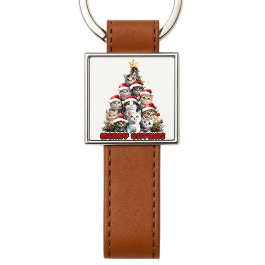 Brelok świąteczny - Kocia choinka Merry Catmas BN20 - StoryCups.pl
