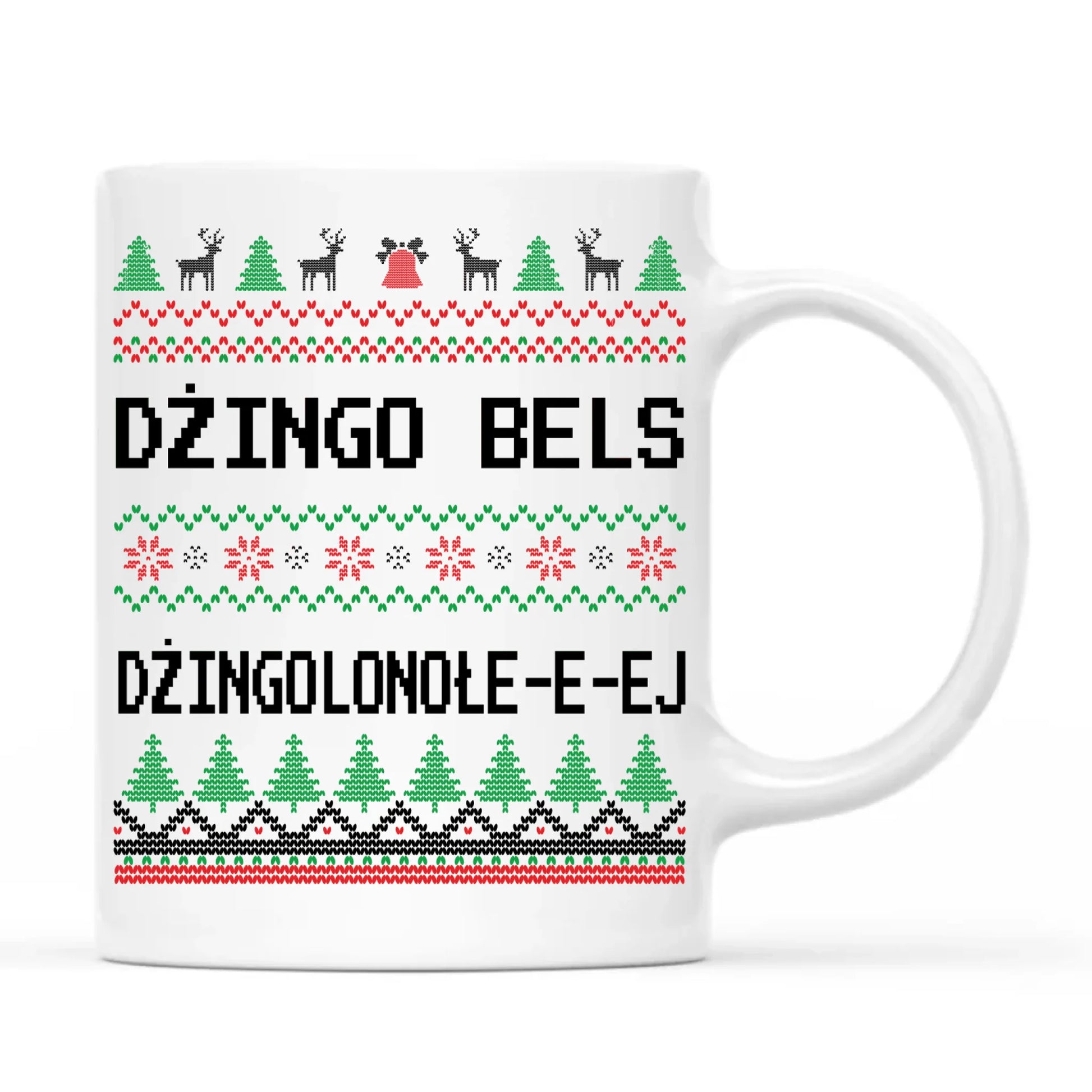 Kubek świąteczny - prezent na Święta - Dżingo bels BN11 - StoryCups.pl