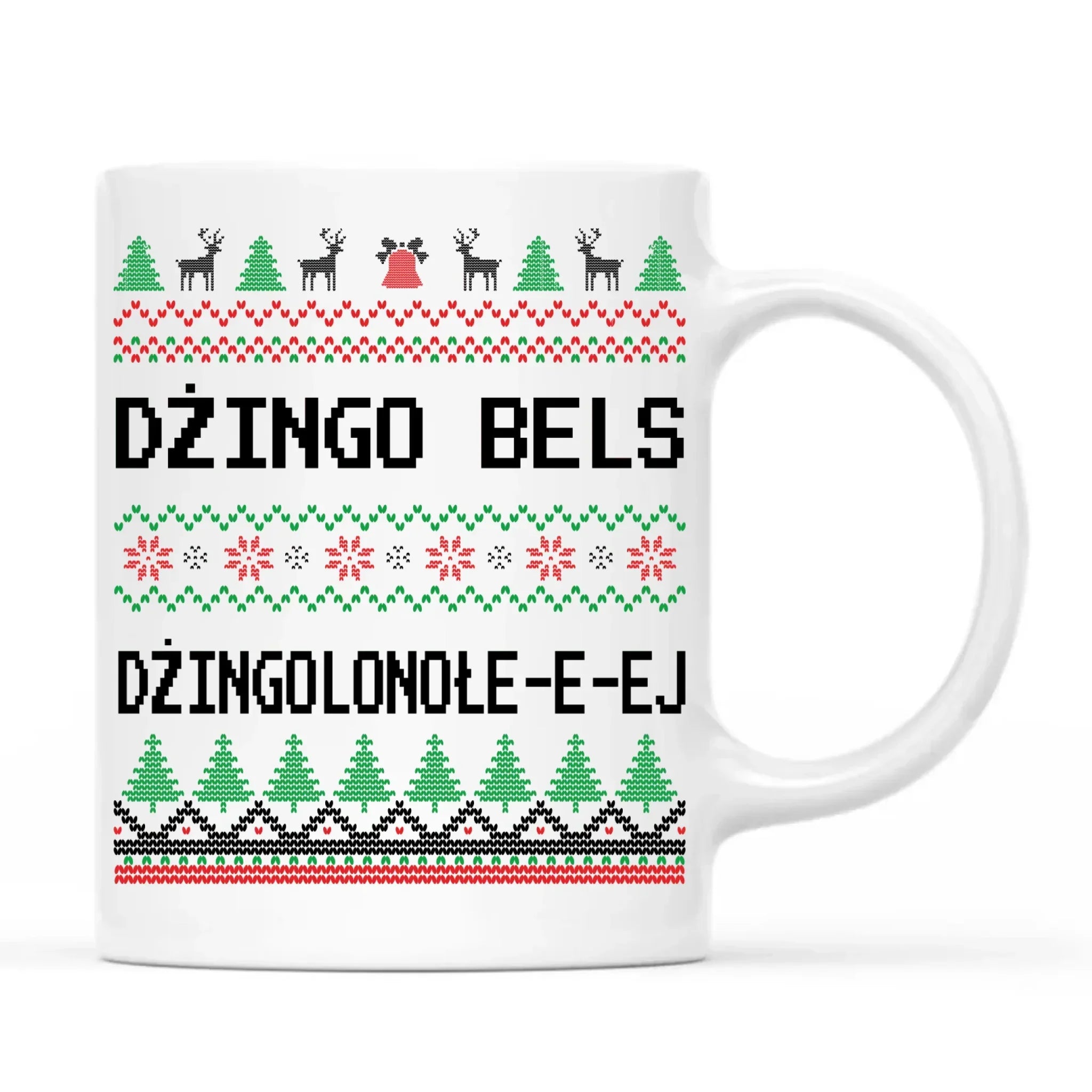Kubek świąteczny - prezent na Święta - Dżingo bels BN11 - StoryCups.pl