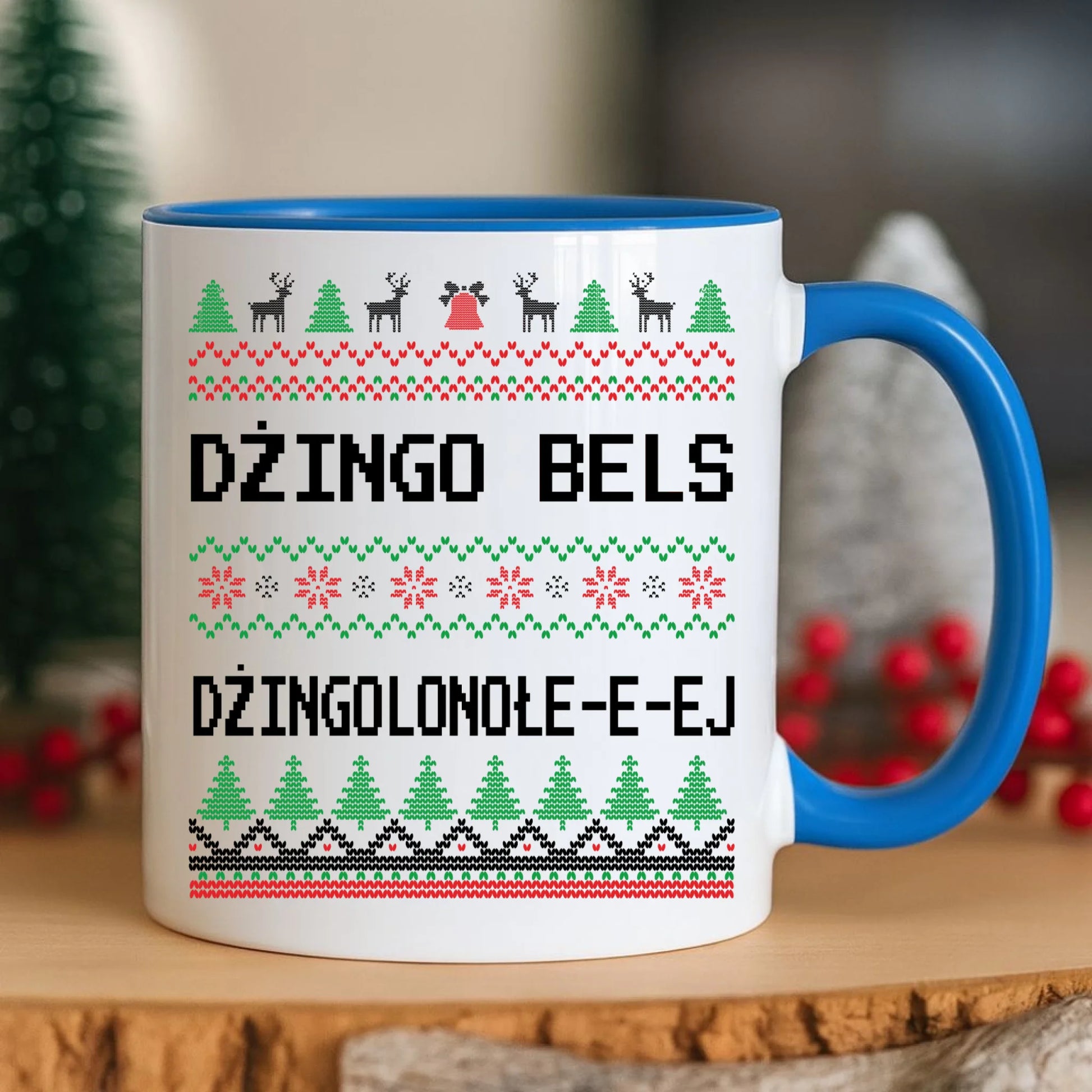 Kubek świąteczny - prezent na Święta - Dżingo bels BN11 - StoryCups.pl