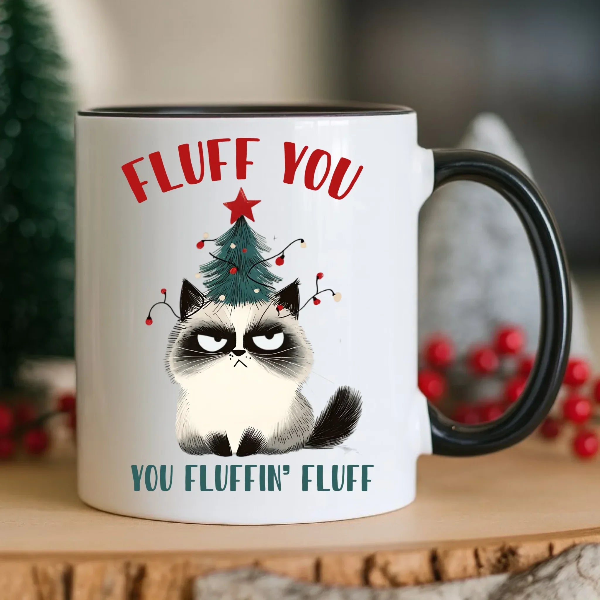 Kubek świąteczny - Fluff You BN10 - StoryCups.pl