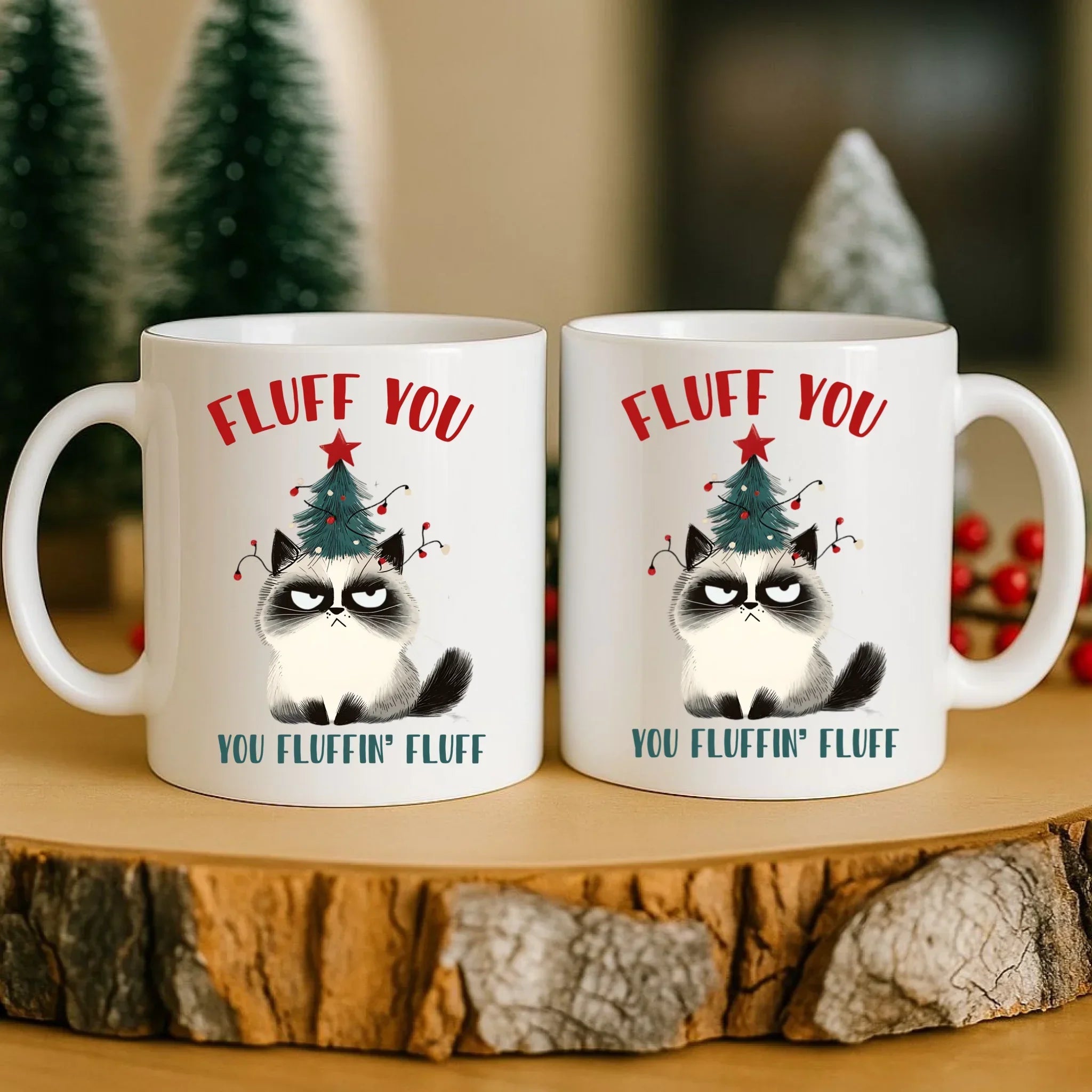 Kubek świąteczny - Fluff You BN10 - StoryCups.pl
