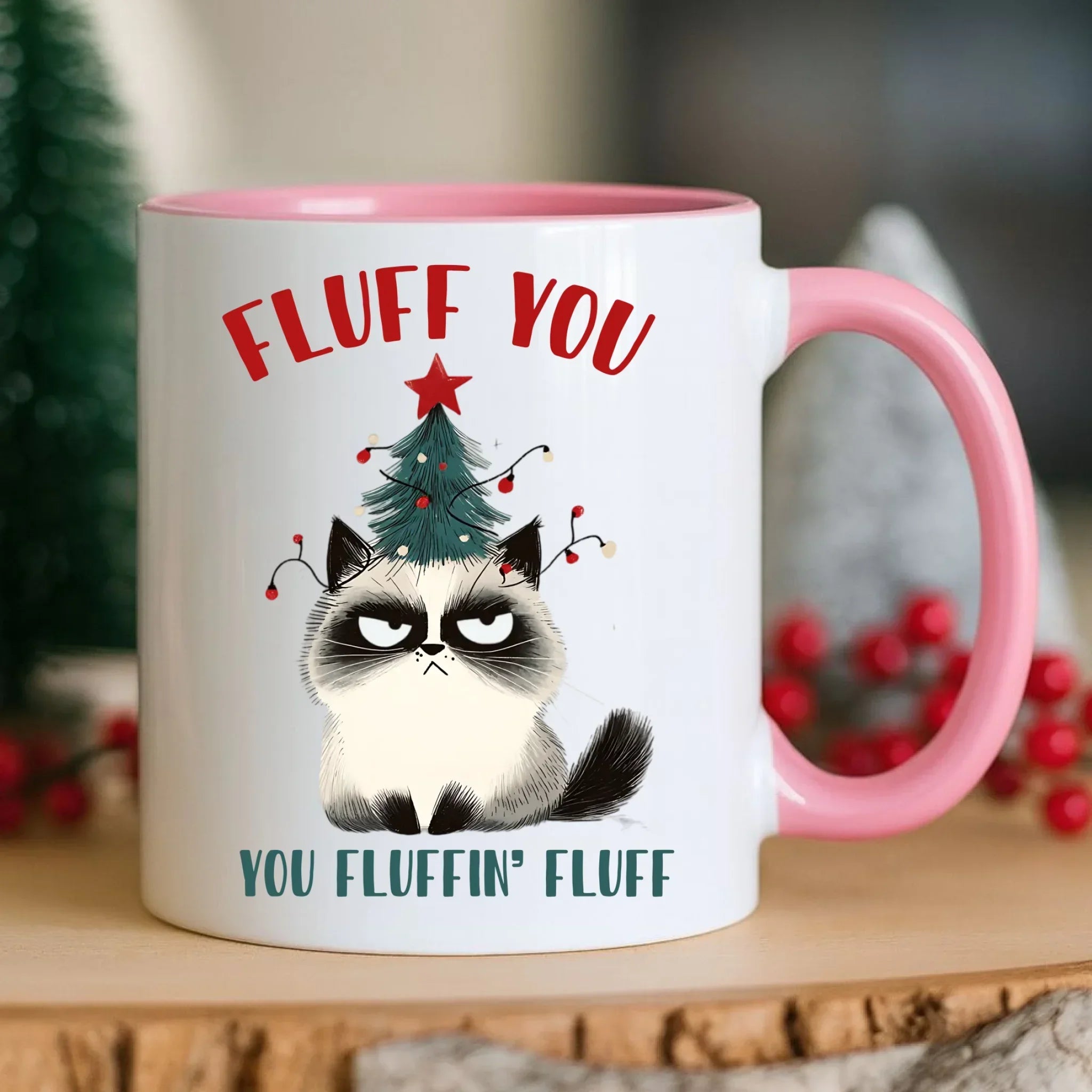 Kubek świąteczny - Fluff You BN10 - StoryCups.pl