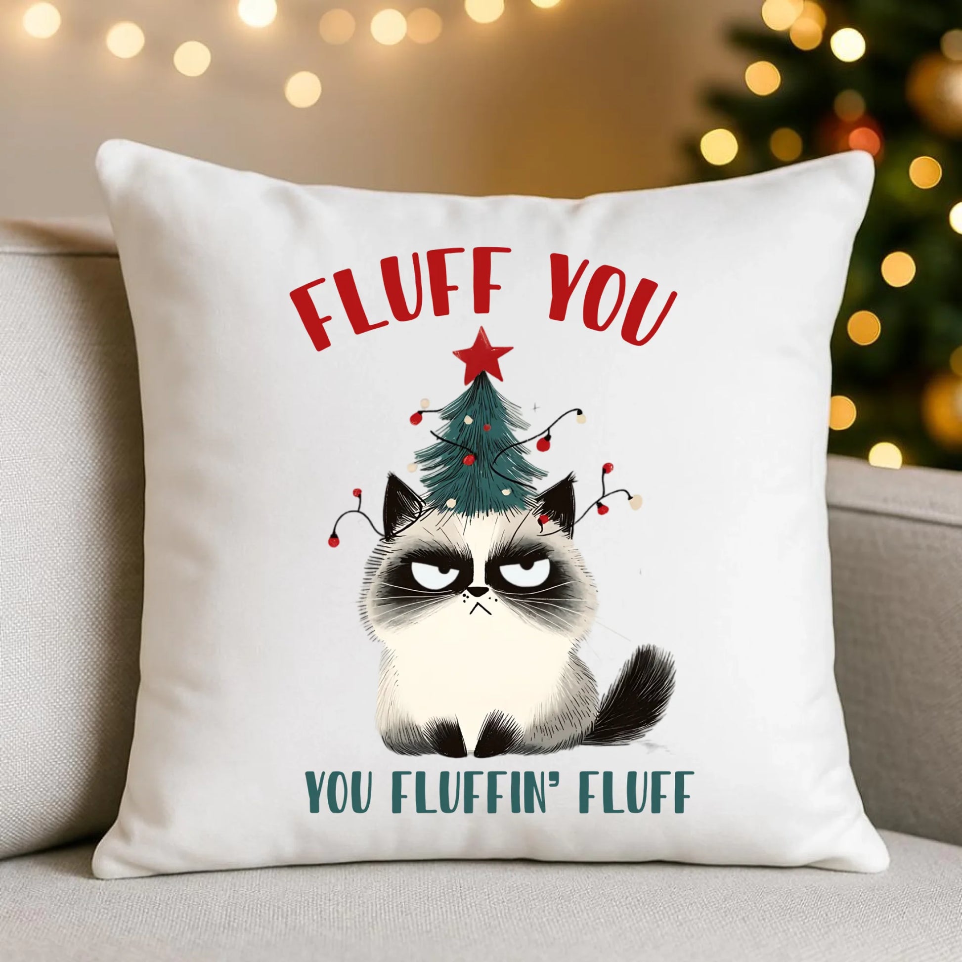 Poduszka świąteczna - Fluff You BN10 - StoryCups.pl