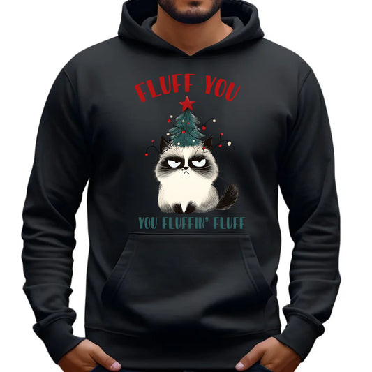 Bluza męska z kapturem świąteczna - Fluff You BN10 - StoryCups.pl