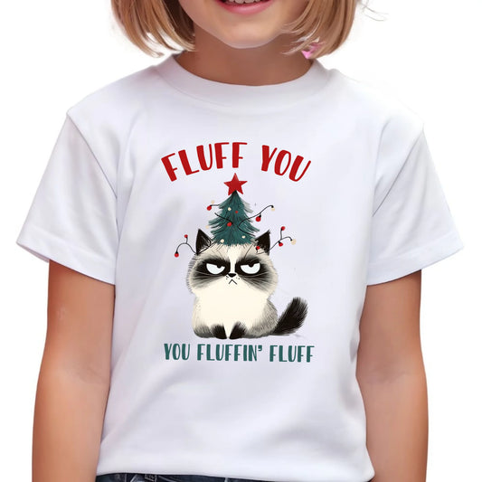 Koszulka dziecięca świąteczna - Fluff You BN10 - StoryCups.pl