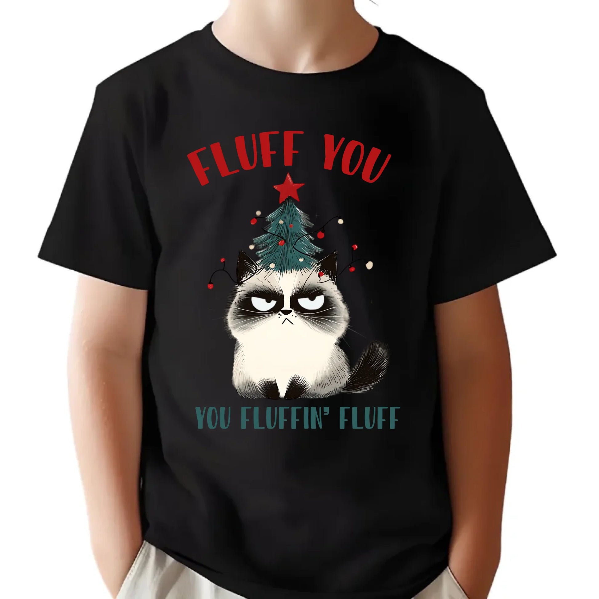 Koszulka dziecięca świąteczna - Fluff You BN10 - StoryCups.pl