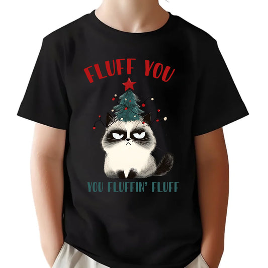 Koszulka dziecięca świąteczna - Fluff You BN10 - StoryCups.pl