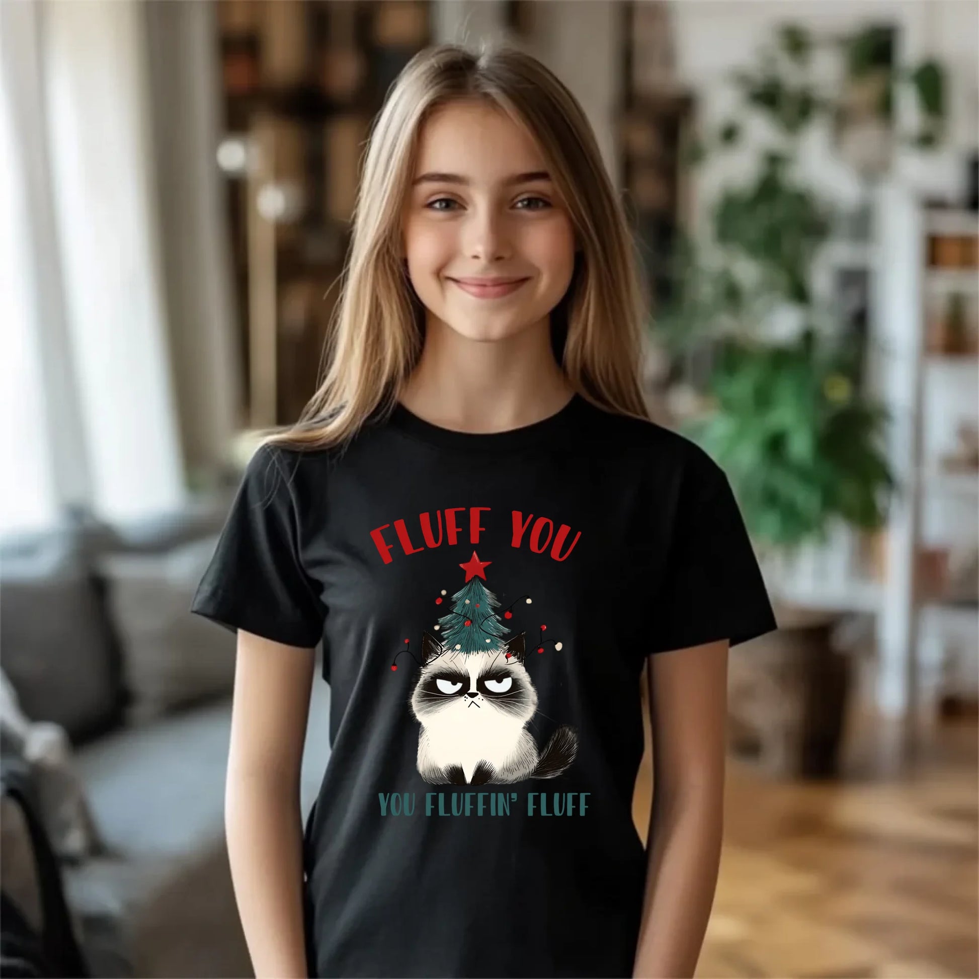 Koszulka dziecięca świąteczna - Fluff You BN10 - StoryCups.pl