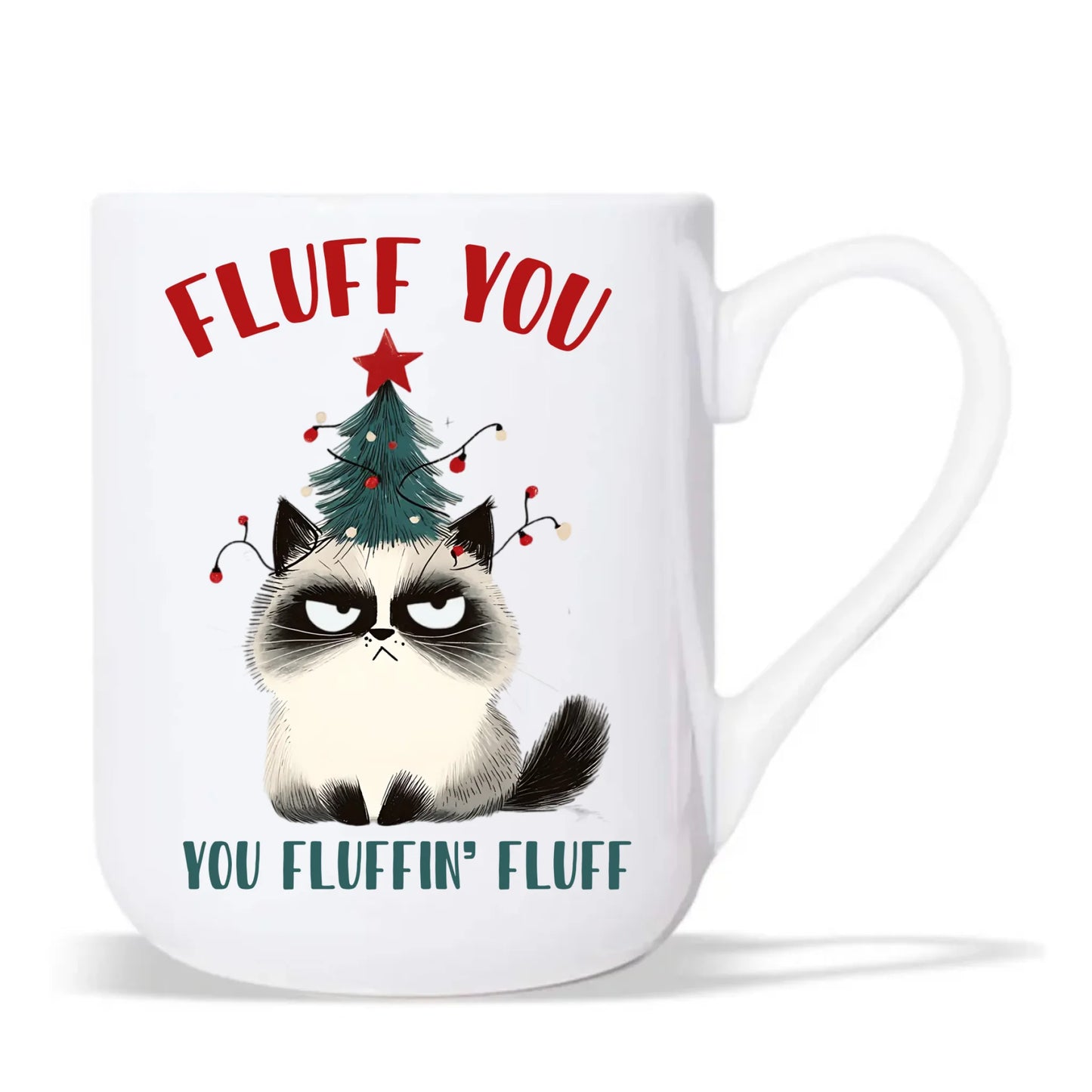 Kubek elegant świąteczny - Fluff You BN10 - StoryCups.pl