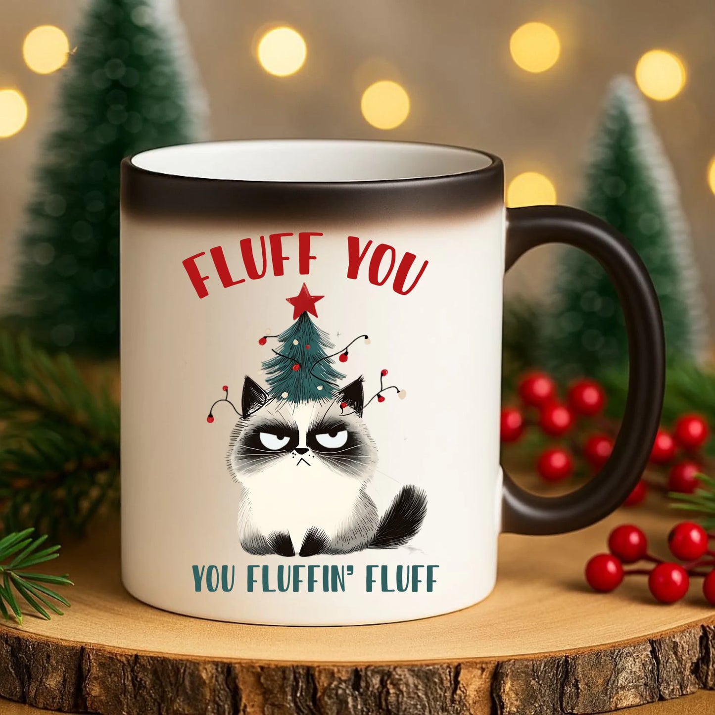 Kubek magiczny świąteczny - Fluff You BN10 - StoryCups.pl