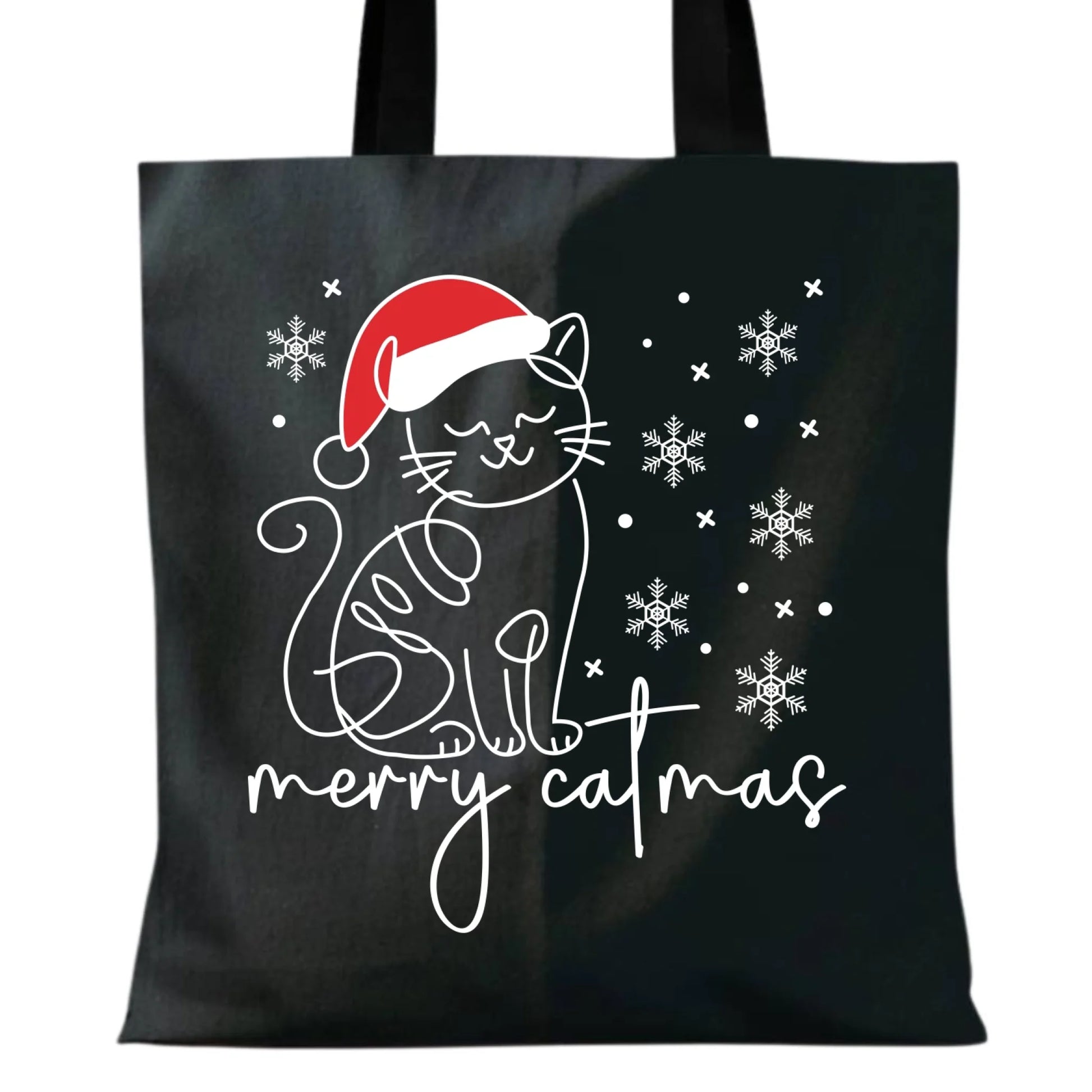 Torba świąteczna - prezent dla kociary - Merry catmas BN151 - StoryCups.pl