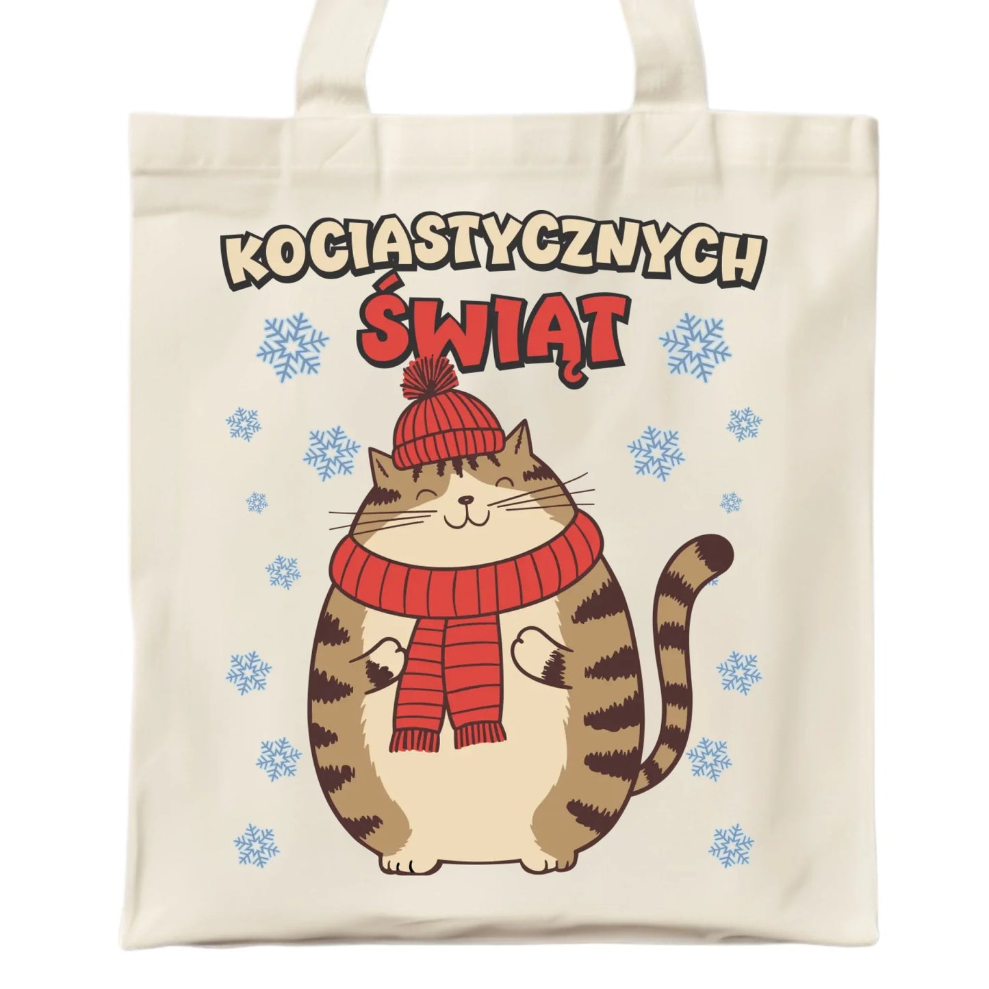 Torba świąteczna - prezent na święta - Kociastycznych świąt BN154 - StoryCups.pl
