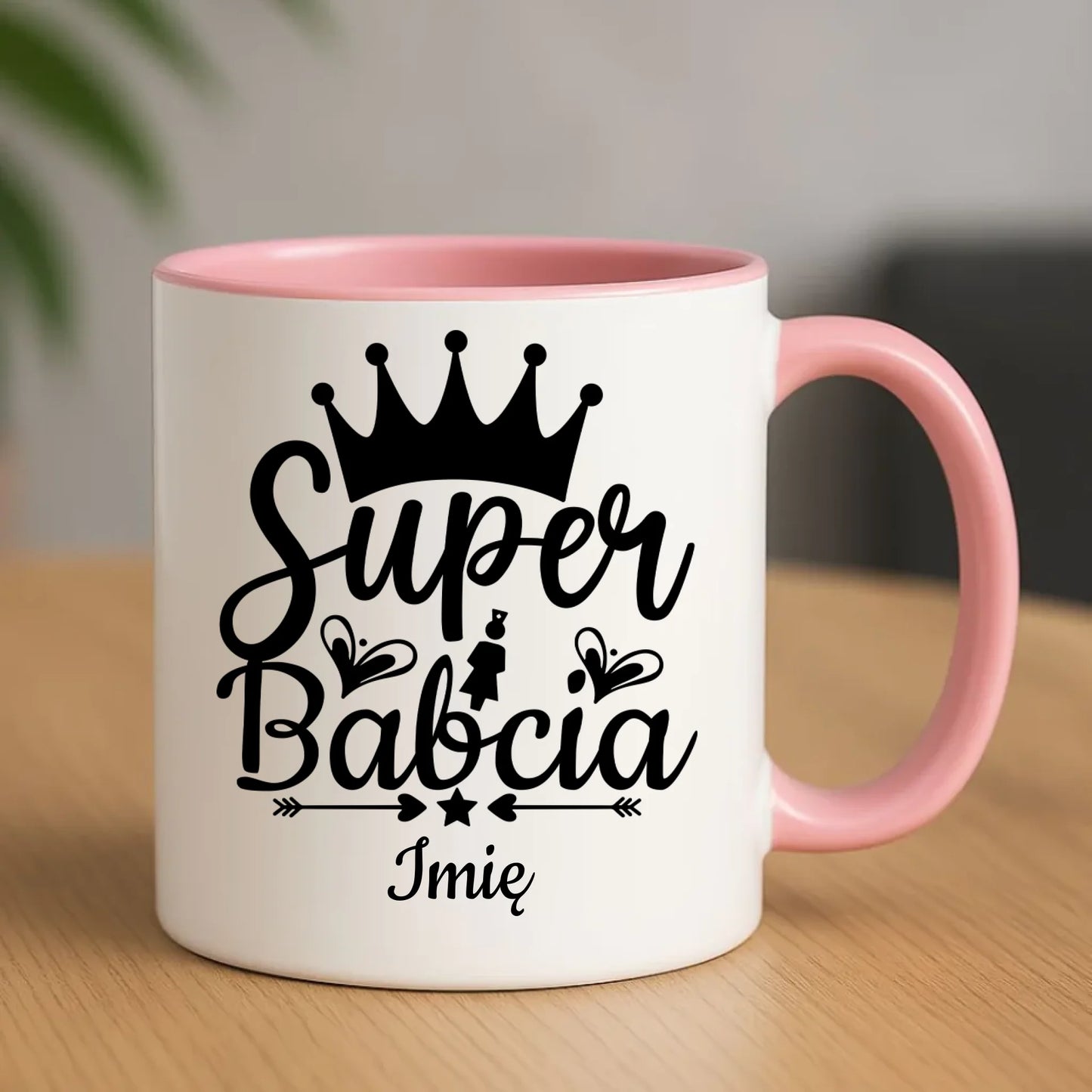 Kubek dla babci - Super Babcia - personalizowany B03 - StoryCups.pl