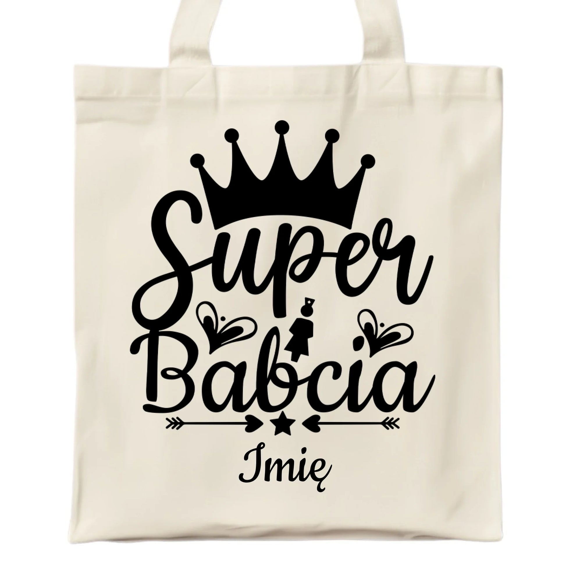 Torba dla babci - Super Babcia - personalizowana B03 - StoryCups.pl