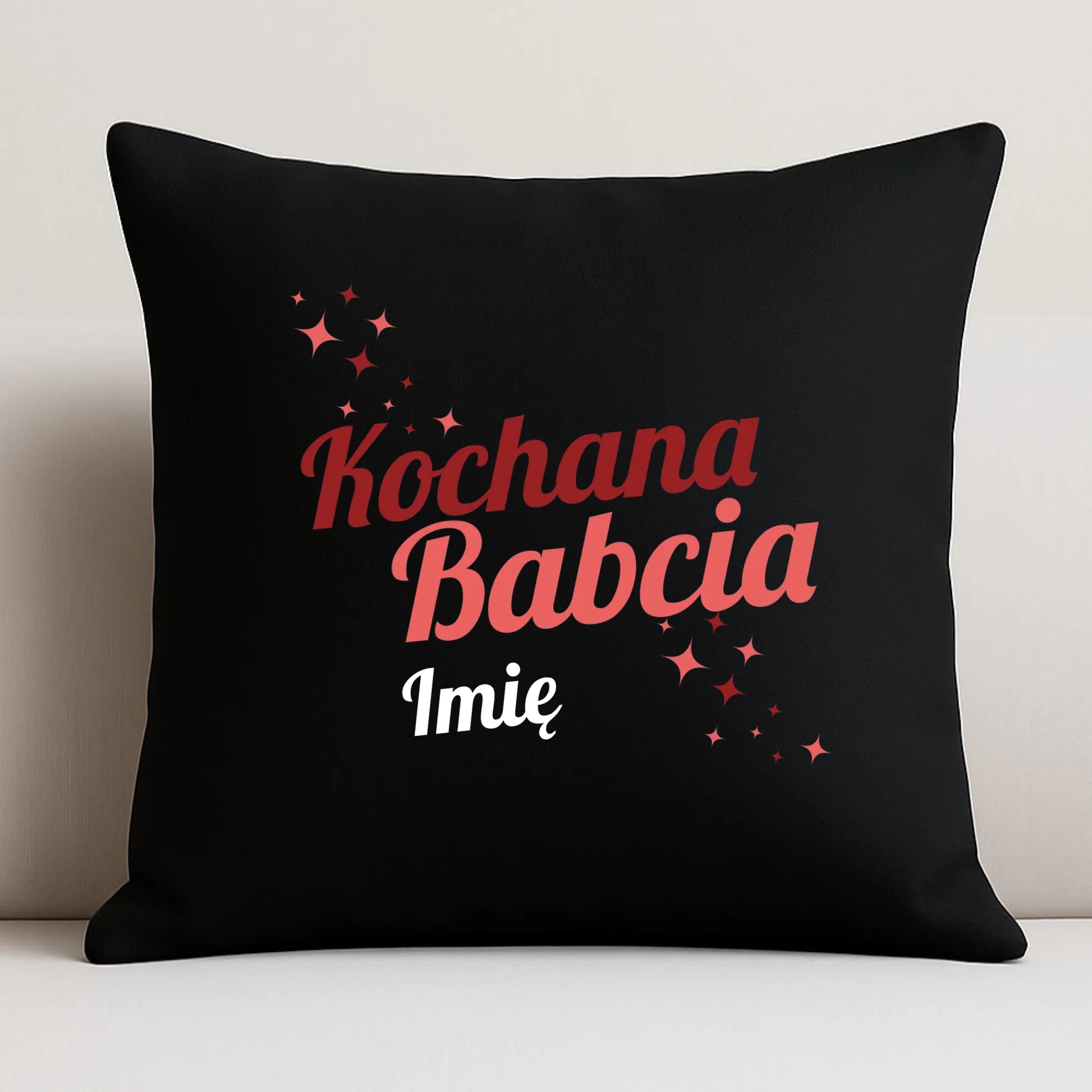 Poduszka dekoracyjna dla babci - Kochana Babcia - personalizowana B05 - StoryCups.pl