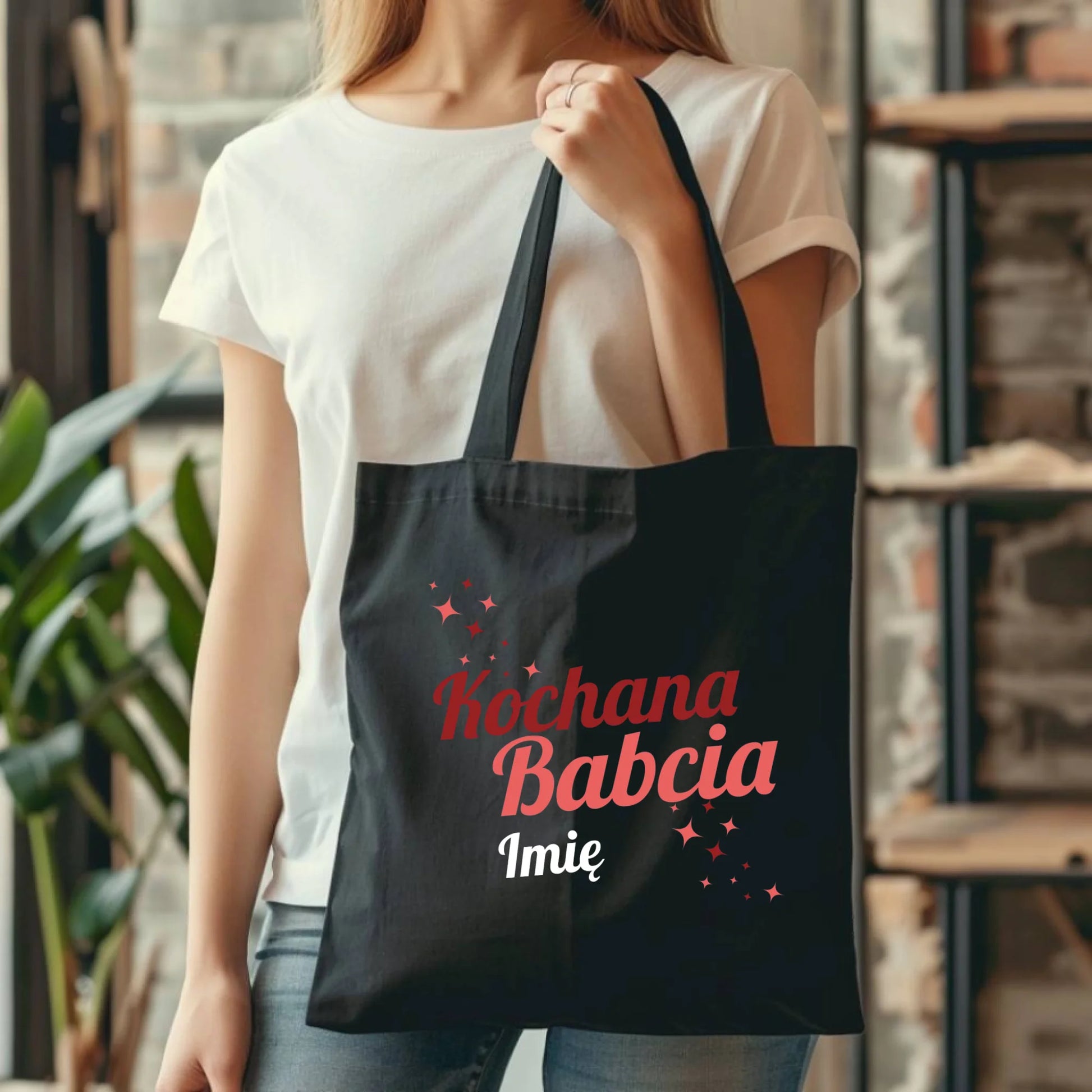 Torba dla babci - Kochana Babcia - personalizowana B05 - StoryCups.pl