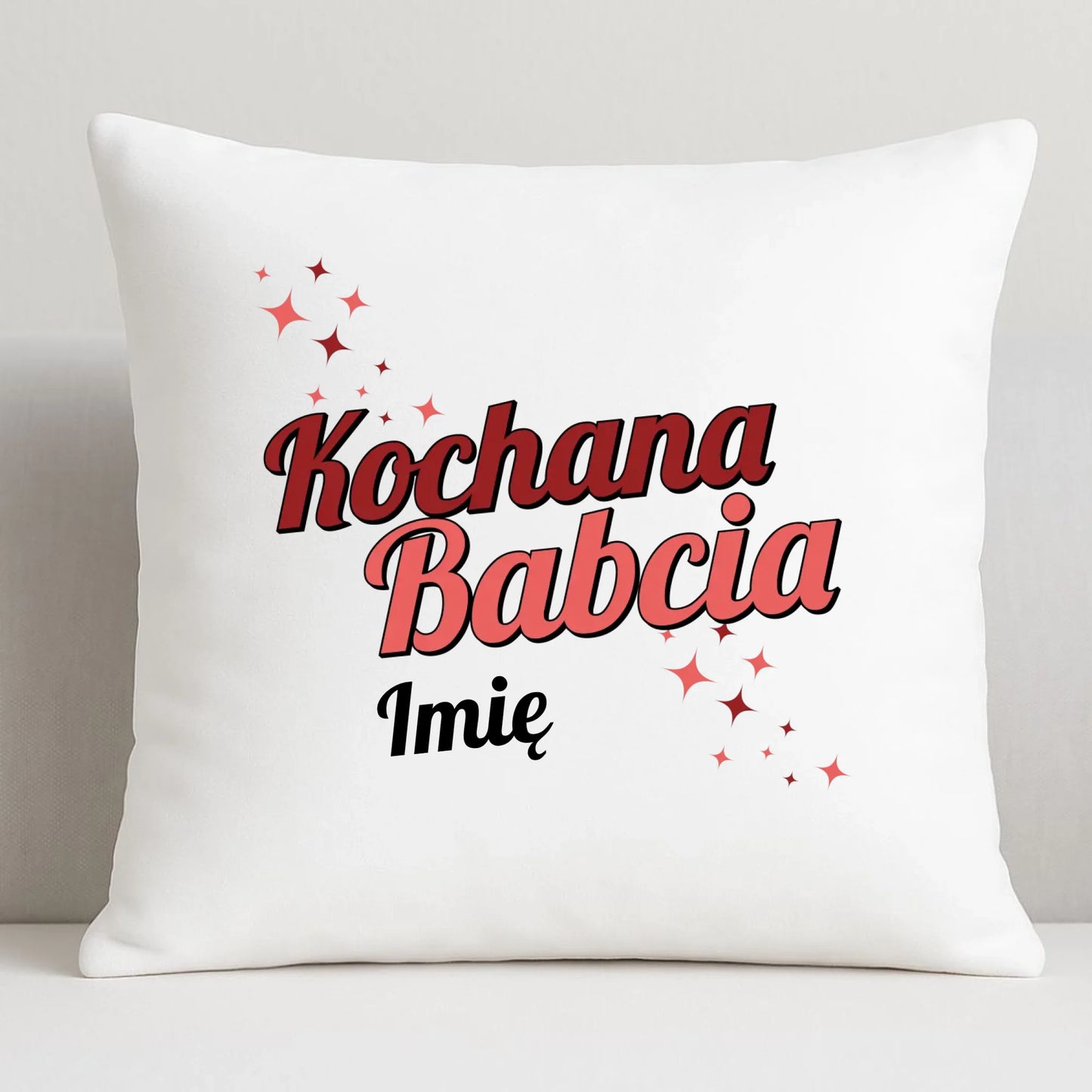 Poduszka dla babci - Kochana Babcia - personalizowana B05 - StoryCups.pl