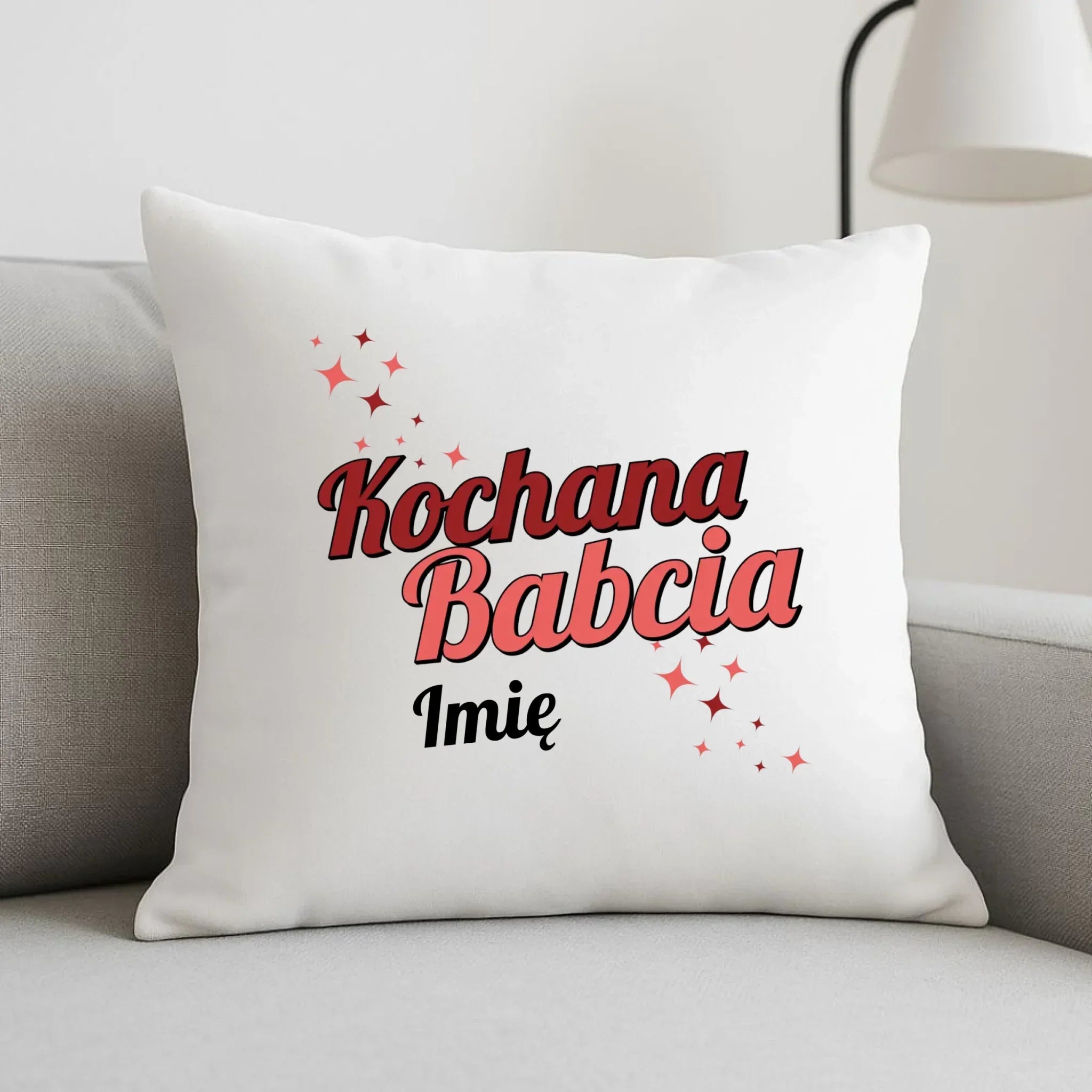 Poduszka dla babci - Kochana Babcia - personalizowana B05 - StoryCups.pl