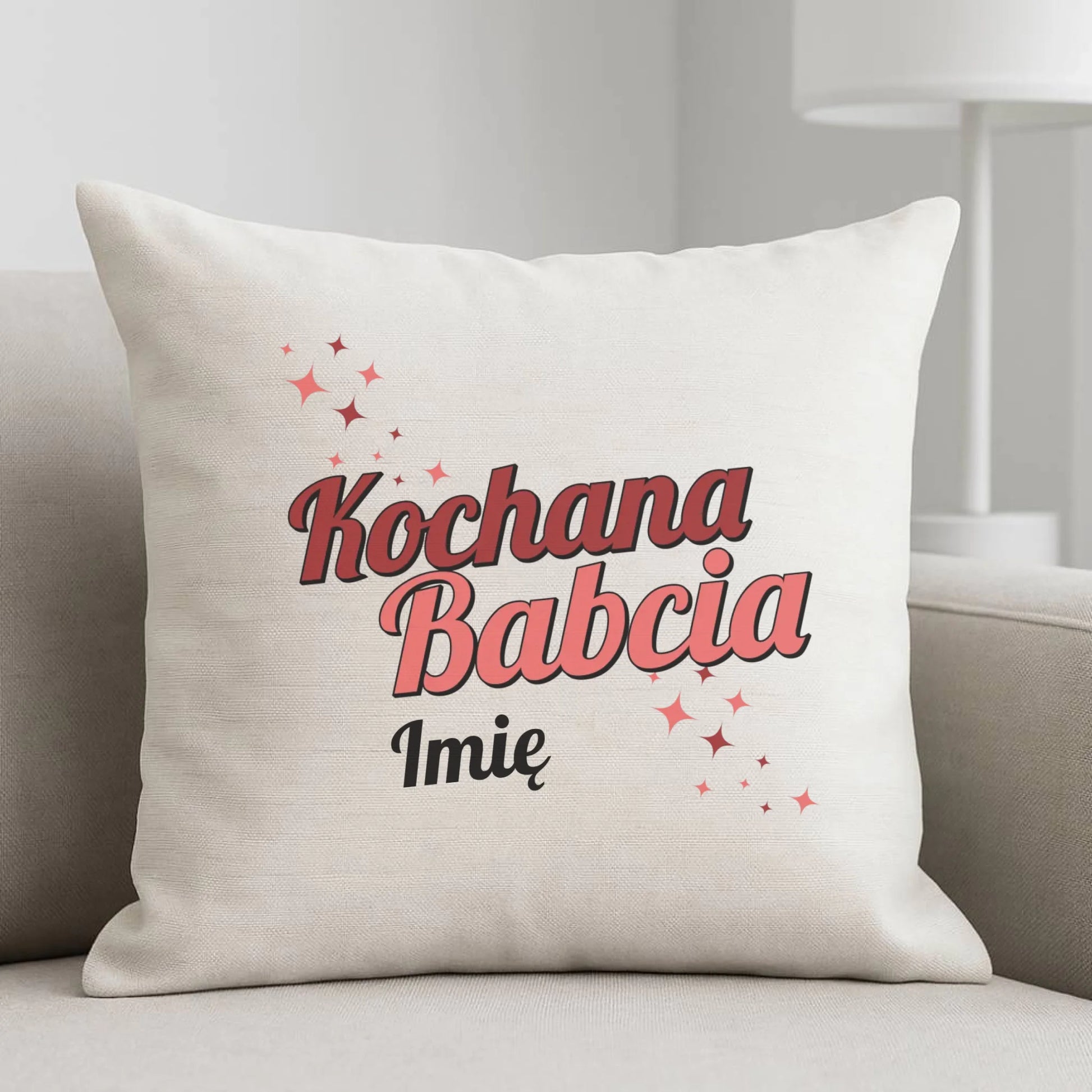 Poduszka dla babci - Kochana Babcia - personalizowana B05 - StoryCups.pl