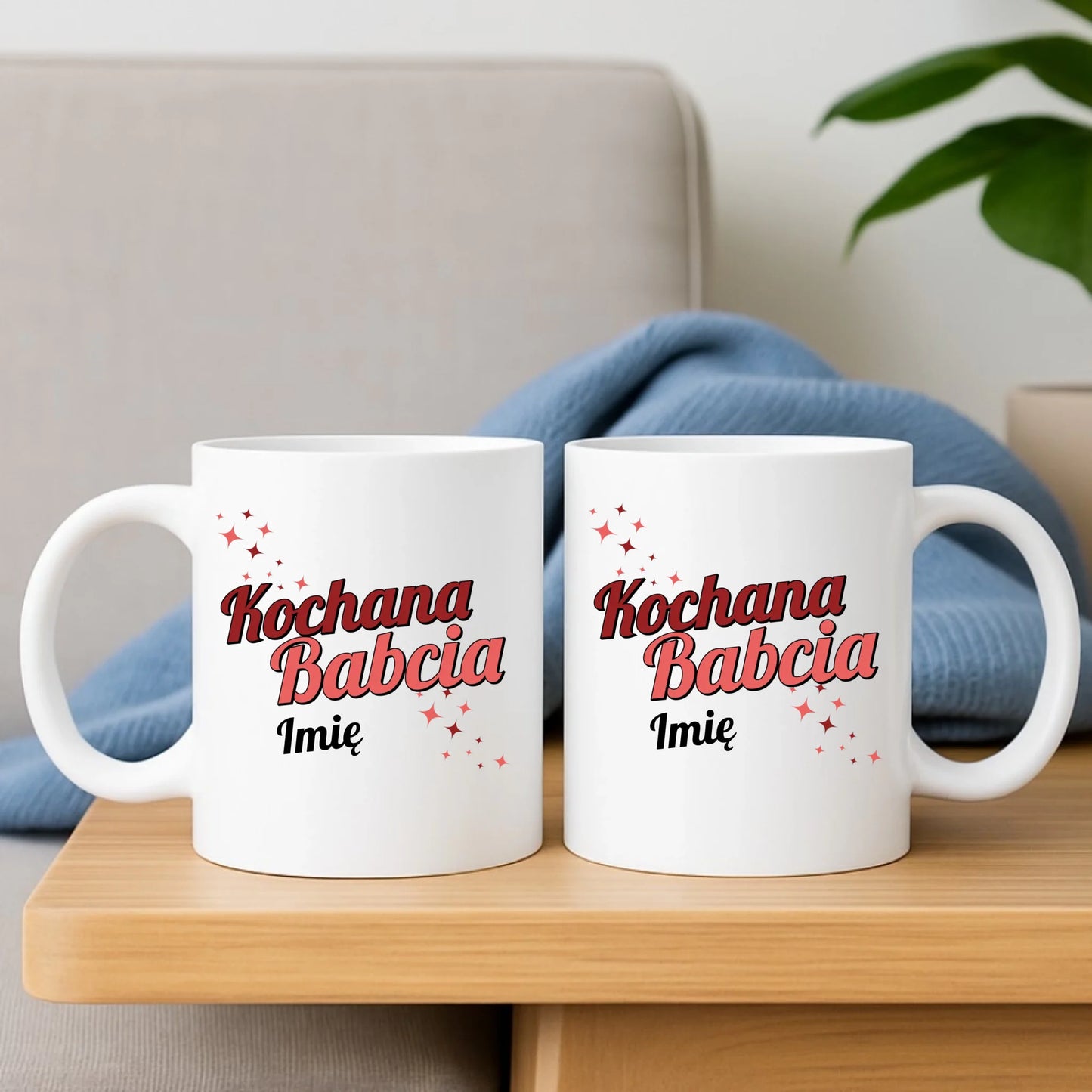 Kubek dla babci - Kochana Babcia - personalizowany B05 - StoryCups.pl