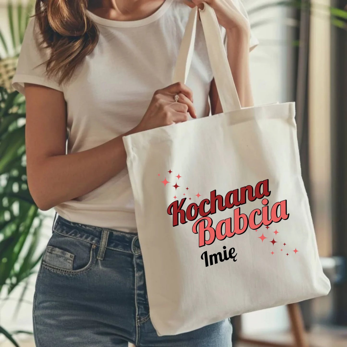 Torba dla babci - Kochana Babcia - personalizowana B05 - StoryCups.pl