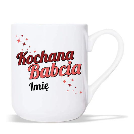 Kubek elegant dla babci - Kochana Babcia - personalizowany B05 - StoryCups.pl