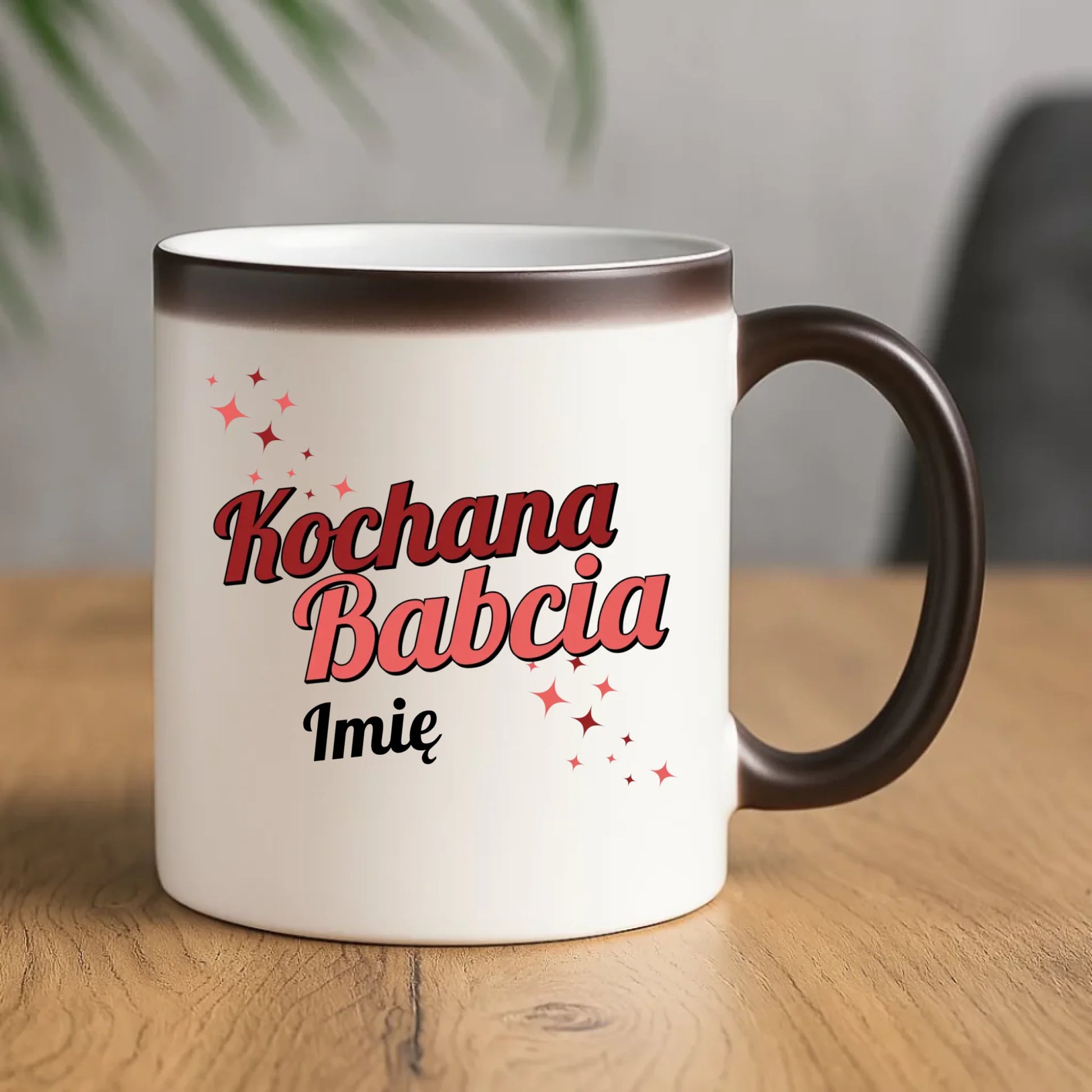 Kubek magiczny dla babci - Kochana Babcia - personalizowany B05 - StoryCups.pl