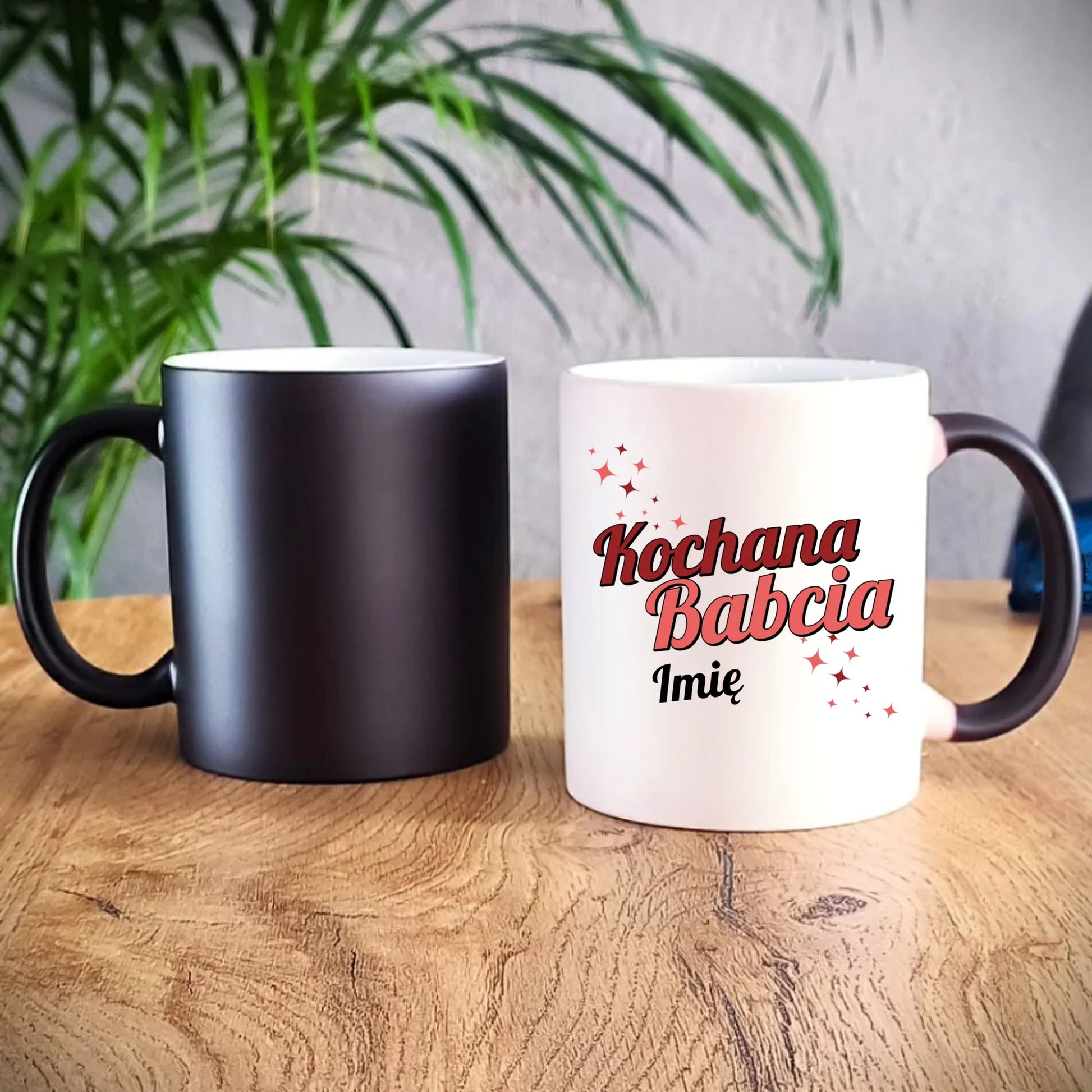 Kubek magiczny dla babci - Kochana Babcia - personalizowany B05 - StoryCups.pl