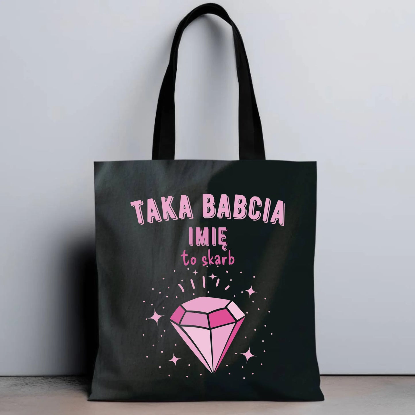 Torba dla babci - Taka Babcia to skarb - personalizowana B06 - StoryCups.pl