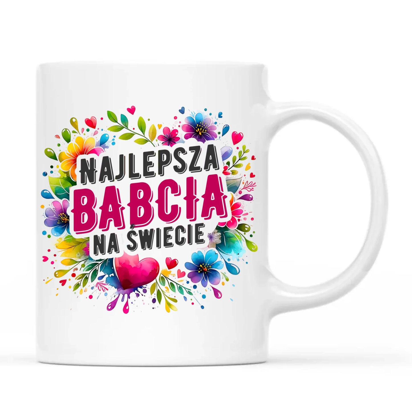 Kubek dla babci - Najlepsza Babcia na świecie B07 - StoryCups.pl