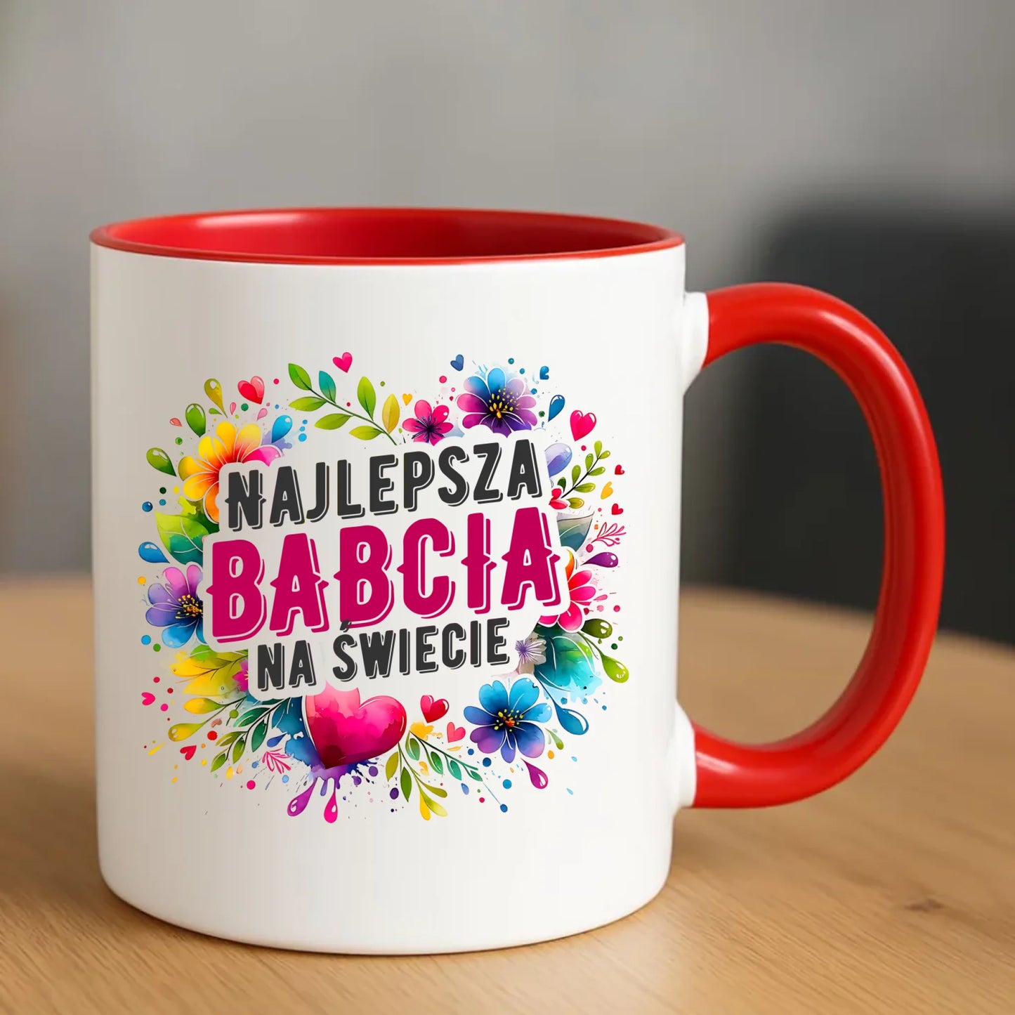 Kubek dla babci - Najlepsza Babcia na świecie B07 - StoryCups.pl