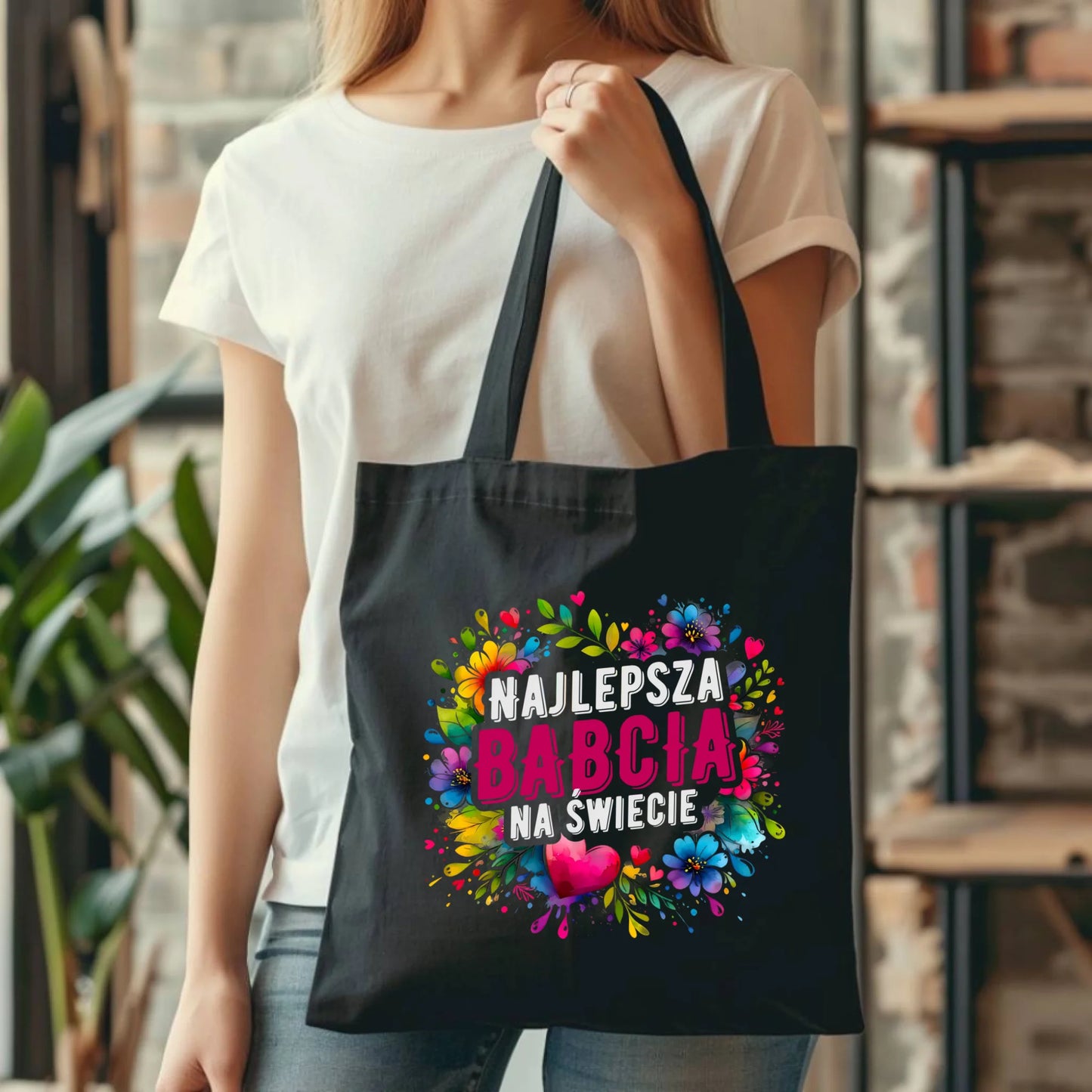 Torba dla babci - Najlepsza Babcia na świecie B07 - StoryCups.pl