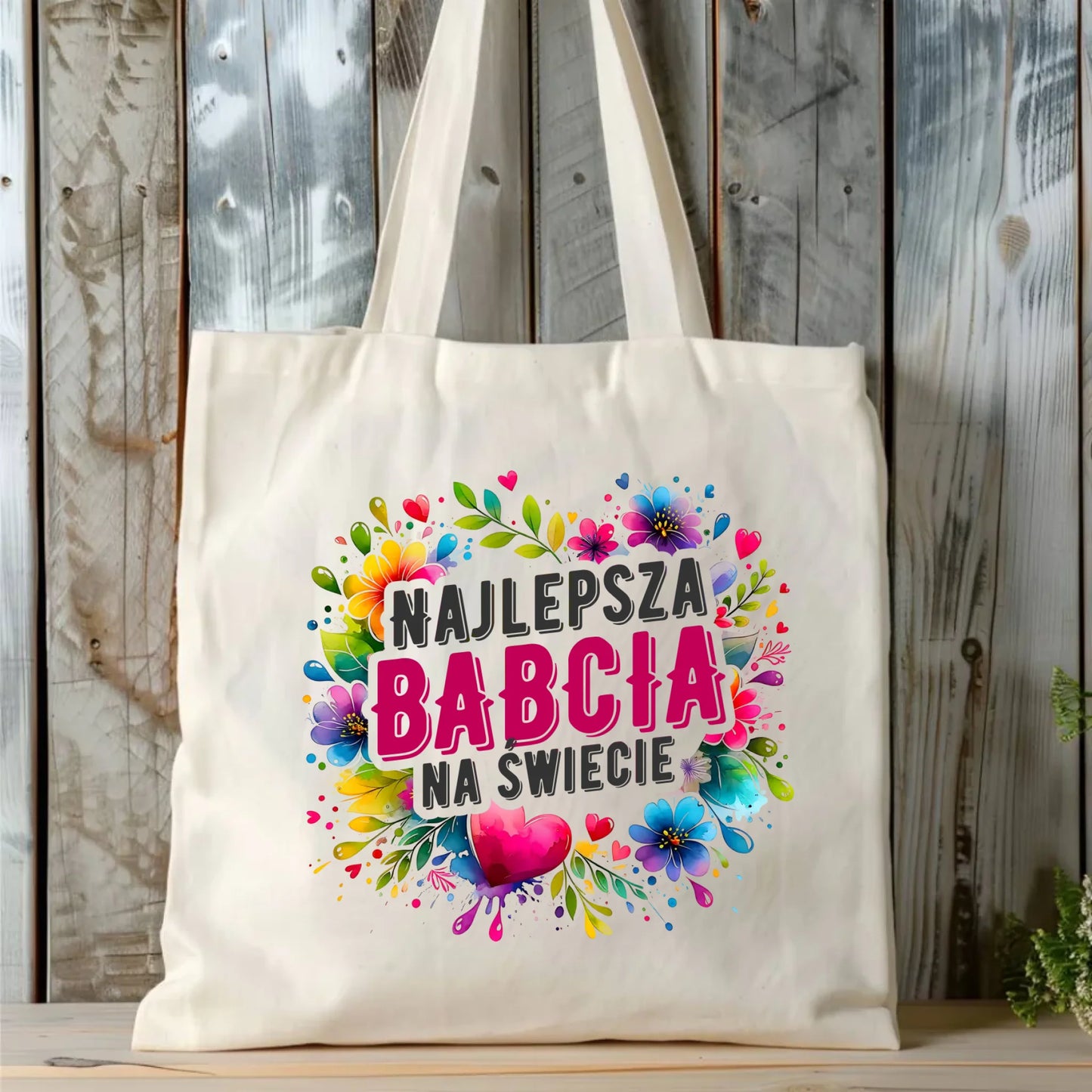 Torba dla babci - Najlepsza Babcia na świecie B07 - StoryCups.pl