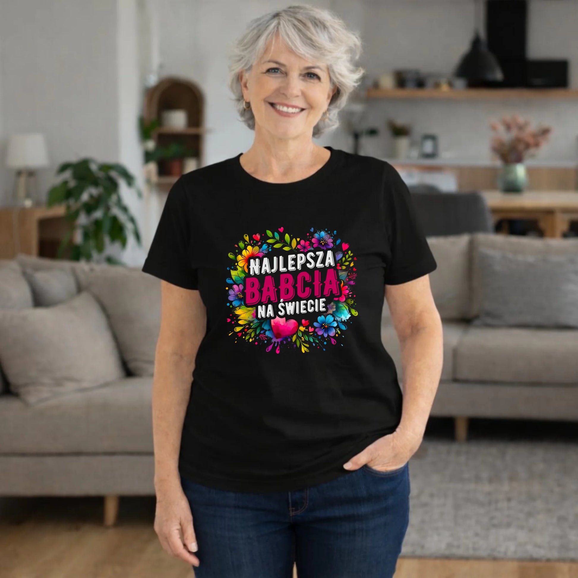 Koszulka dla babci - Najlepsza Babcia na świecie B07 - StoryCups.pl