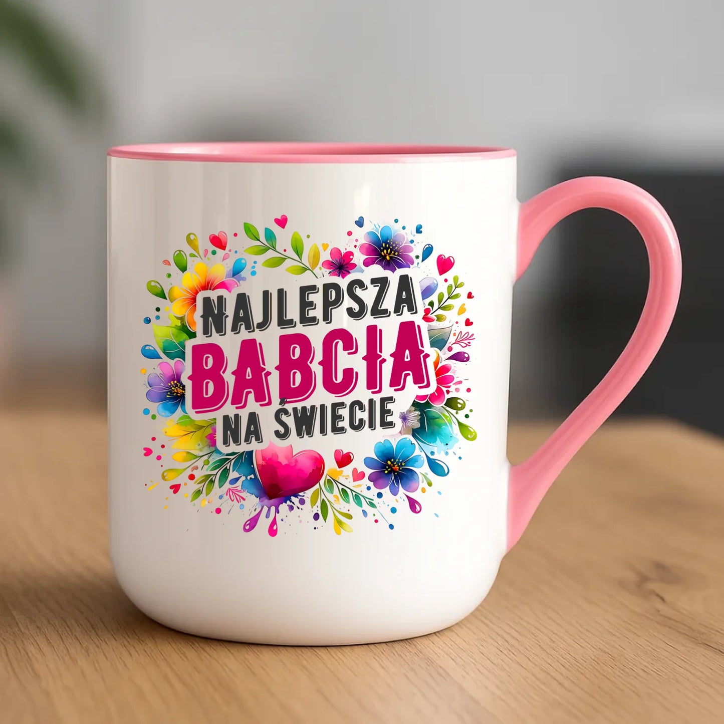 Kubek elegant dla babci - Najlepsza Babcia na świecie B07 - StoryCups.pl