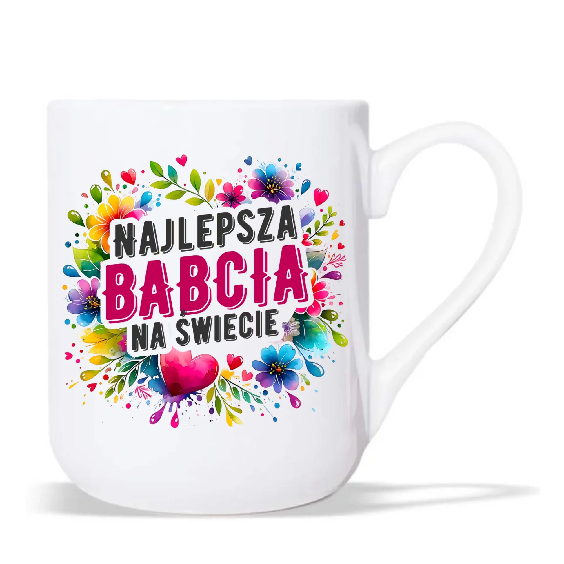 Kubek elegant dla babci - Najlepsza Babcia na świecie B07 - StoryCups.pl