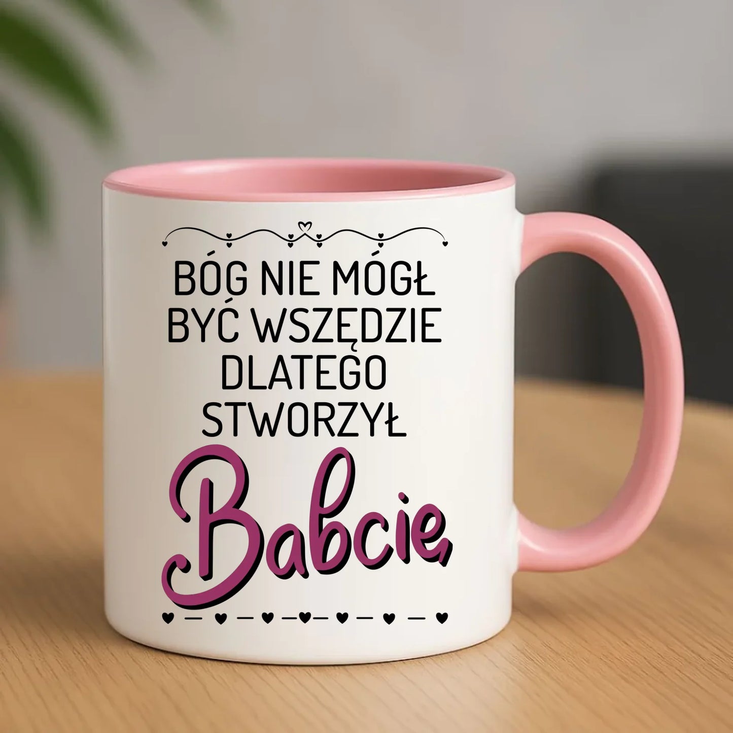 Kubek dla babci - Bóg nie mógł być wszędzie dlatego stworzył babcię B09 - StoryCups.pl