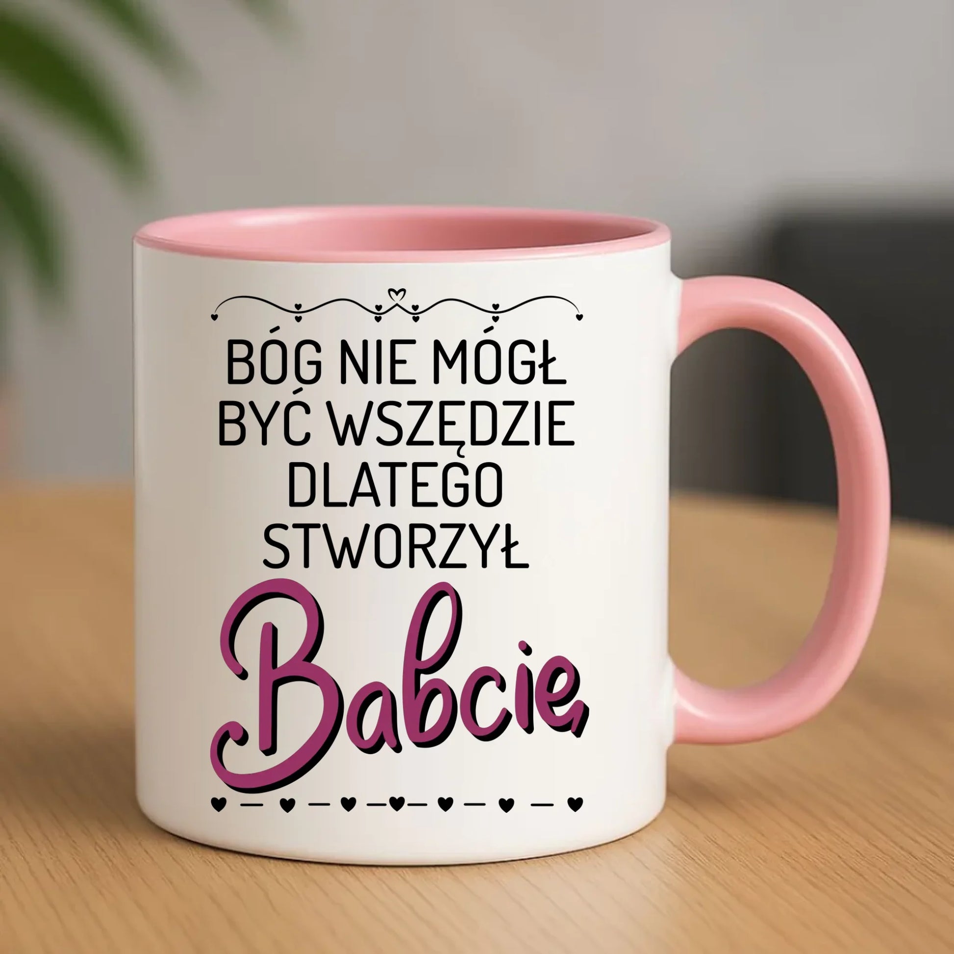 Kubek dla babci - Bóg nie mógł być wszędzie dlatego stworzył babcię B09 - StoryCups.pl