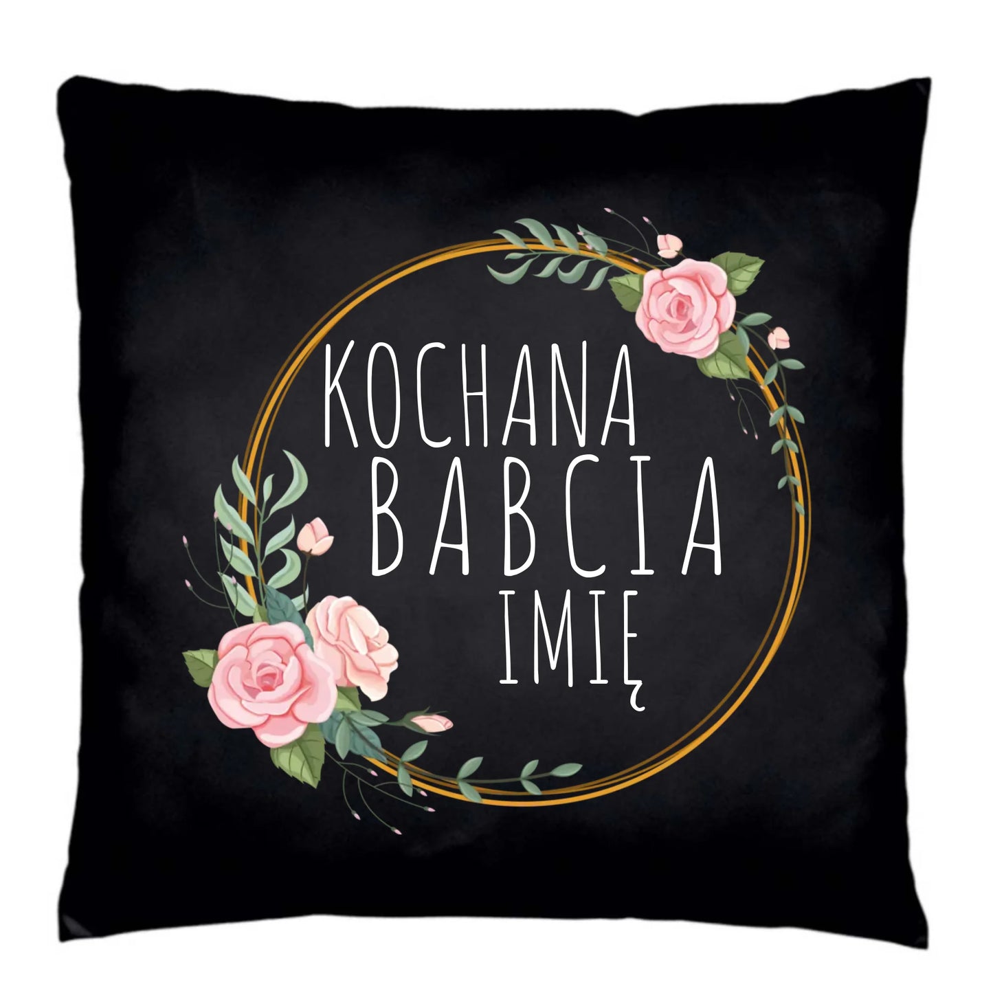 Poduszka dekoracyjna dla babci - Kochana Babcia - personalizowana B10 - StoryCups.pl