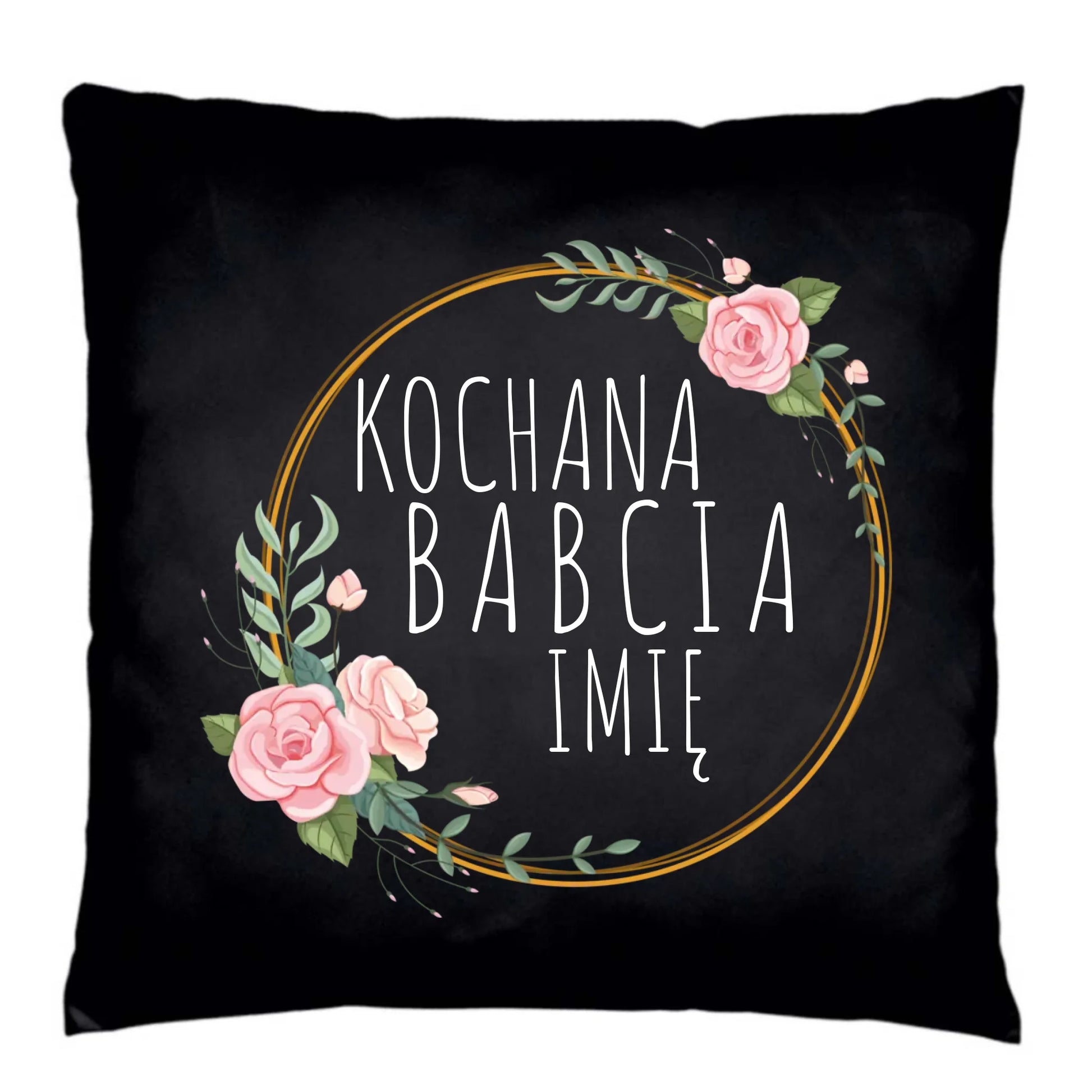 Poduszka dekoracyjna dla babci - Kochana Babcia - personalizowana B10 - StoryCups.pl