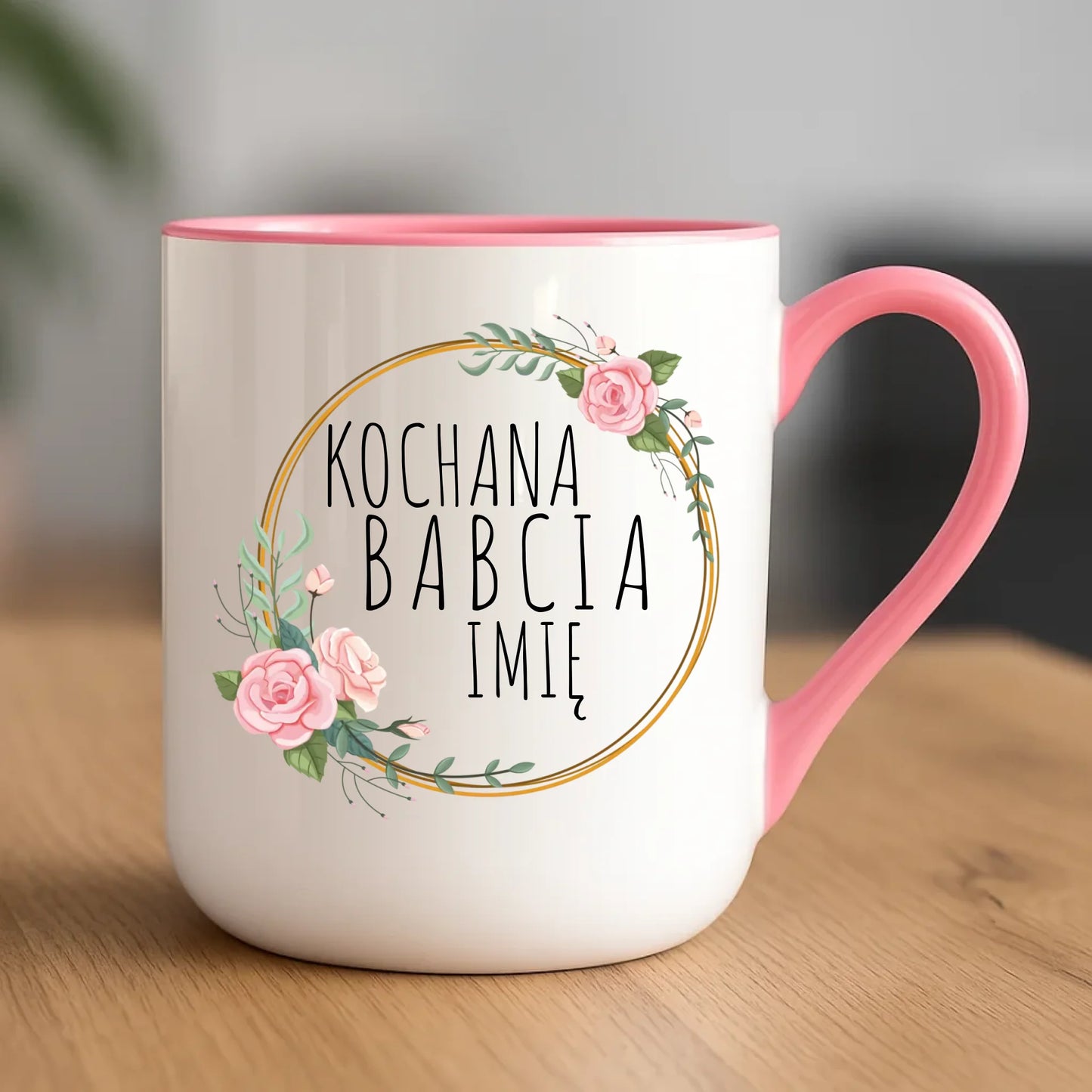 Kubek elegant dla babci - Kochana Babcia - personalizowany B10 - StoryCups.pl