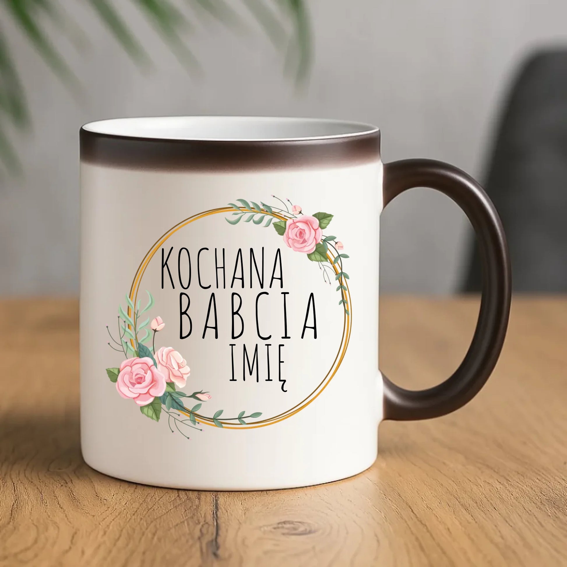 Kubek magiczny dla babci - Kochana Babcia - personalizowany B10 - StoryCups.pl
