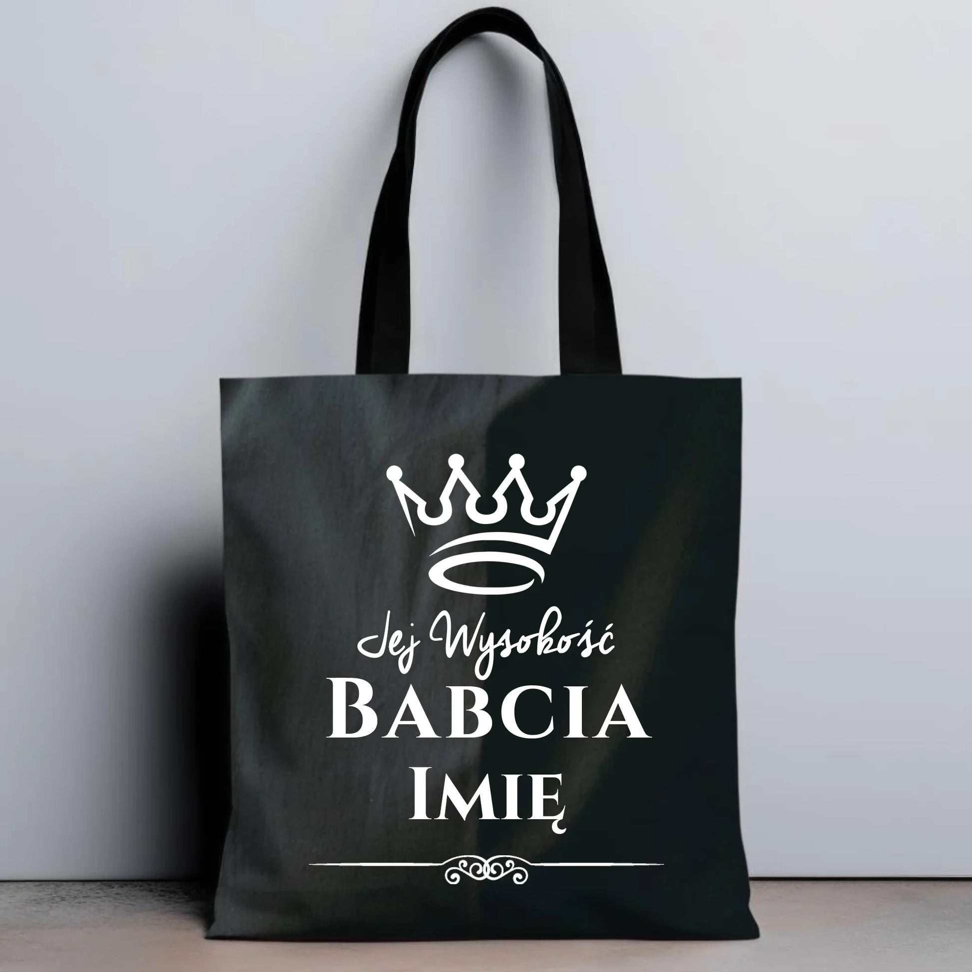 Torba dla babci - Jej Wysokość Babcia - personalizowana B11 - StoryCups.pl