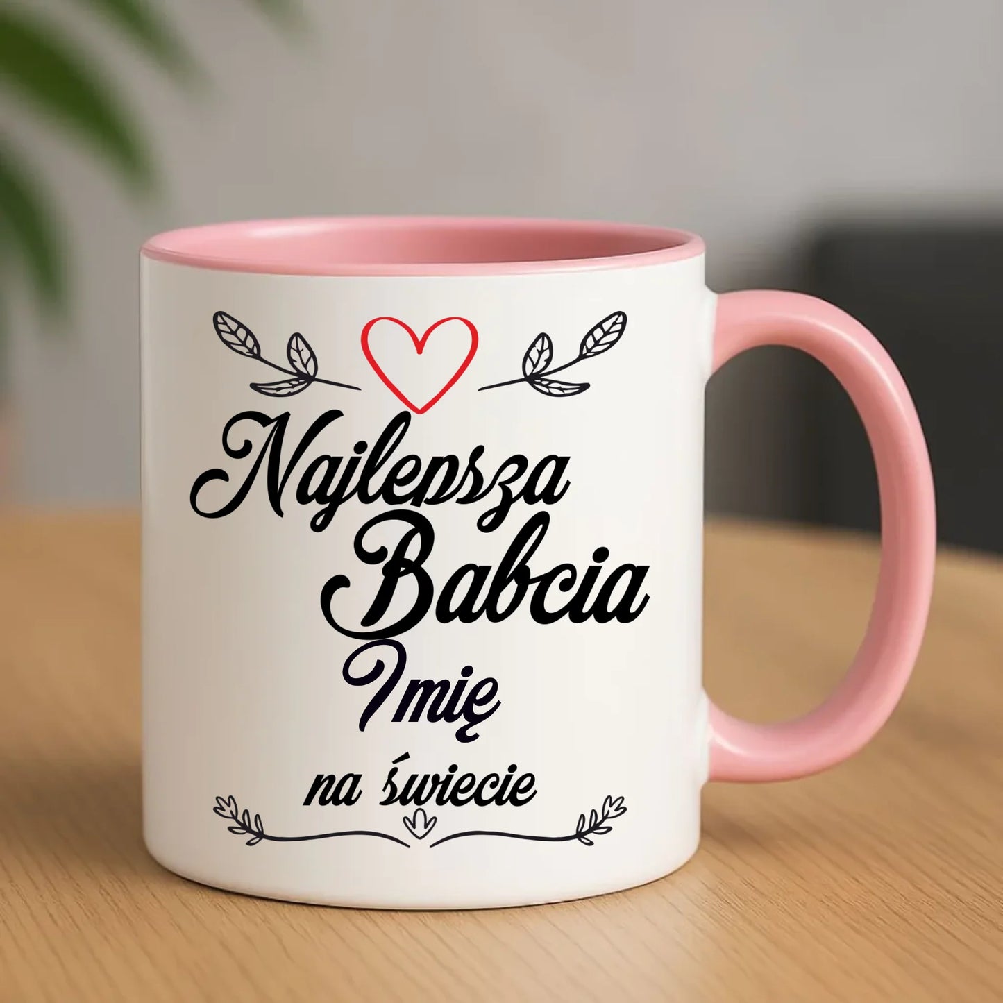 Kubek dla babci - Najlepsza Babcia na Świecie - personalizowany B12 - StoryCups.pl