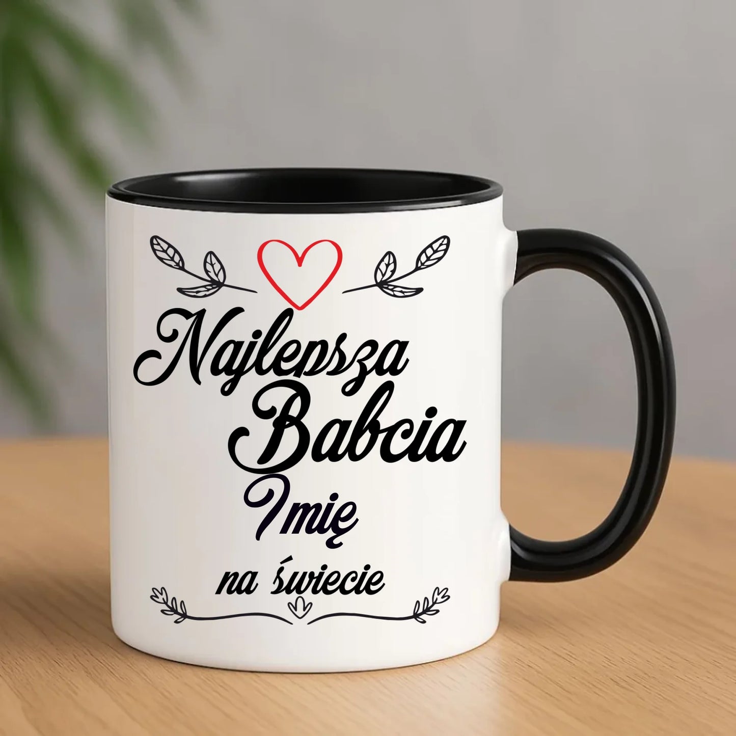 Kubek dla babci - Najlepsza Babcia na Świecie - personalizowany B12 - StoryCups.pl