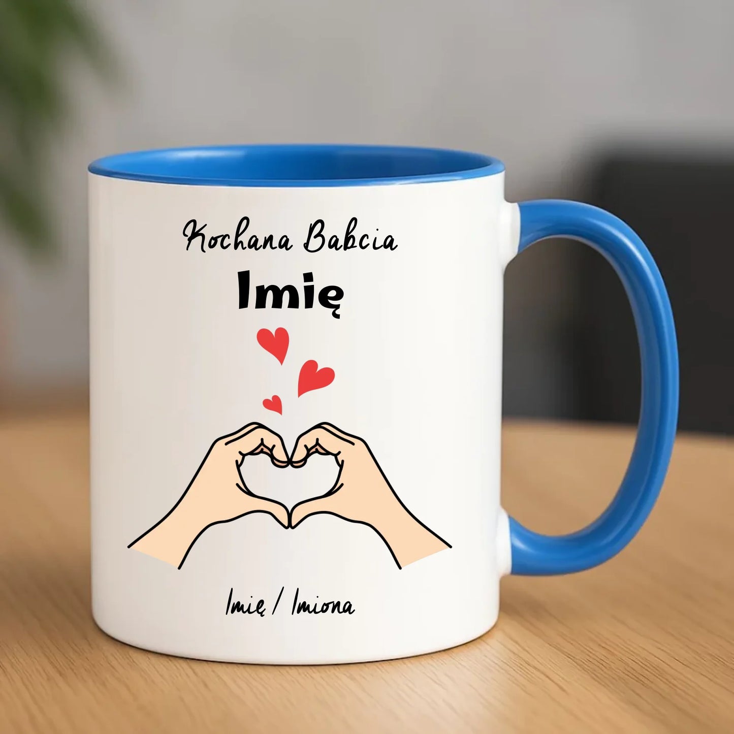 Kubek dla babci - Kochana Babcia podpis - personalizowany B13 - StoryCups.pl