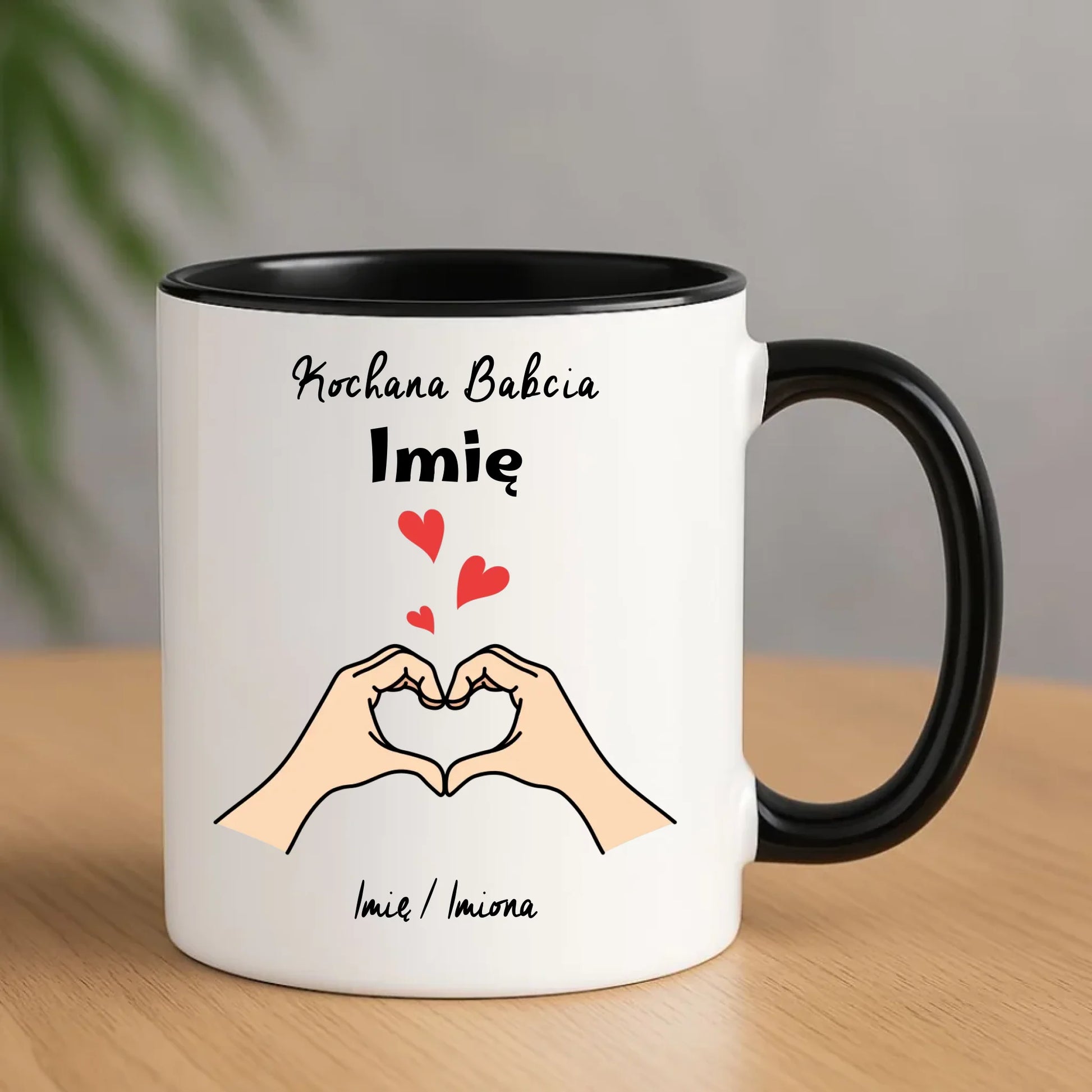 Kubek dla babci - Kochana Babcia podpis - personalizowany B13 - StoryCups.pl