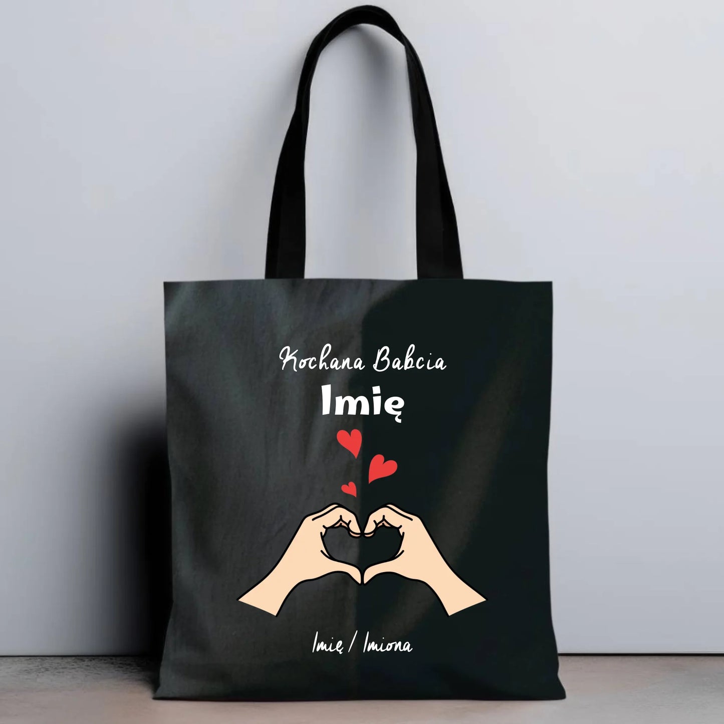 Torba dla babci - Kochana Babcia podpis - personalizowana B13 - StoryCups.pl