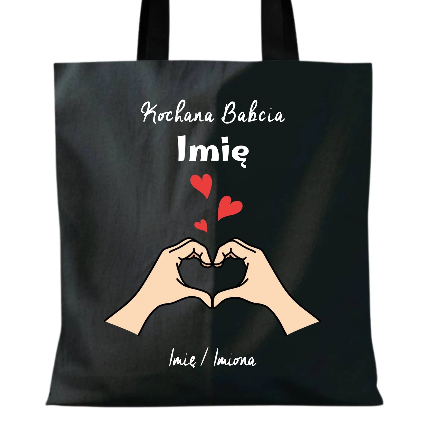 Torba dla babci - Kochana Babcia podpis - personalizowana B13 - StoryCups.pl